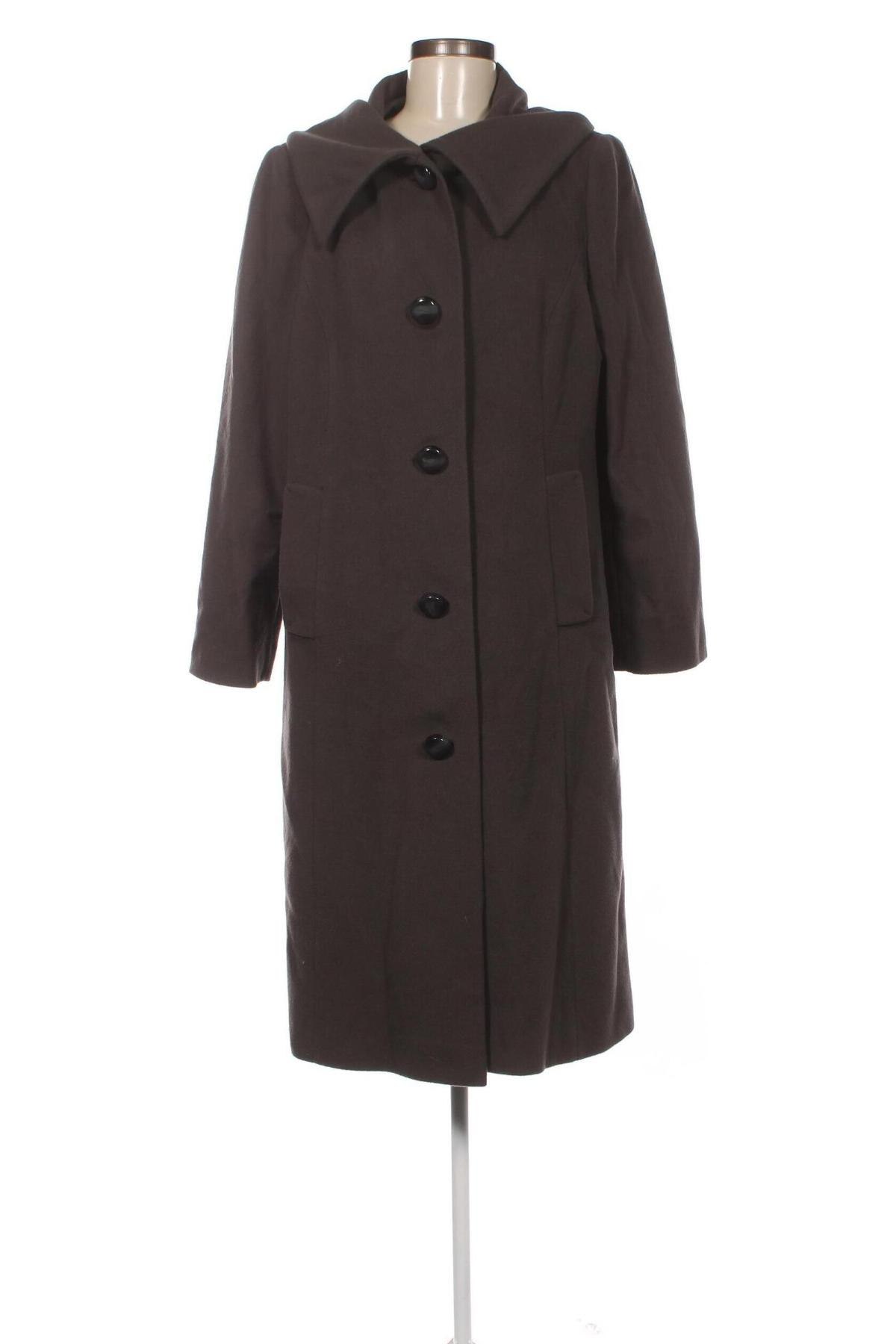Γυναικείο παλτό Fuchs Schmitt, Μέγεθος L, Χρώμα Γκρί, Τιμή 34,52 €