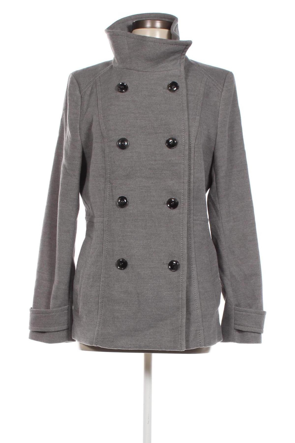 Dámsky kabát  H&M, Veľkosť L, Farba Sivá, Cena  21,23 €