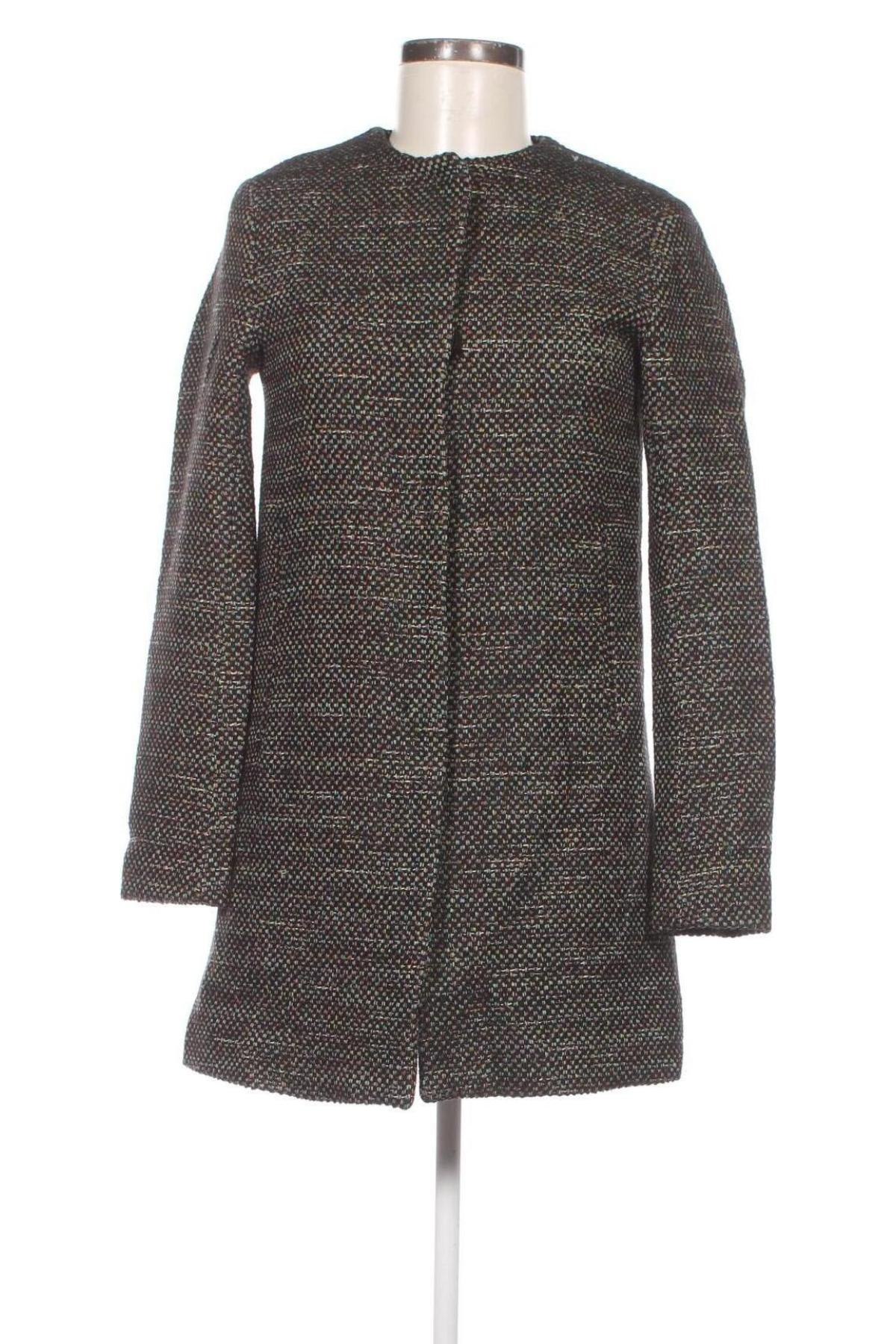 Γυναικείο παλτό H&M, Μέγεθος XXS, Χρώμα Πολύχρωμο, Τιμή 19,86 €