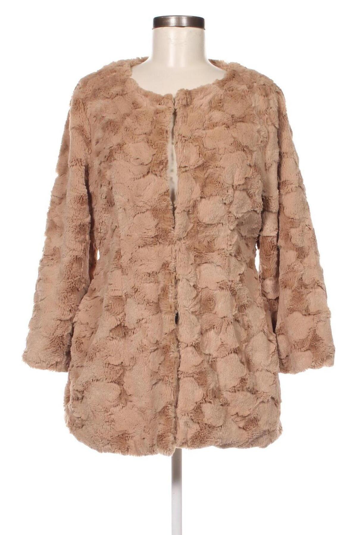 Γυναικείο παλτό JV Selection, Μέγεθος M, Χρώμα  Μπέζ, Τιμή 10,02 €