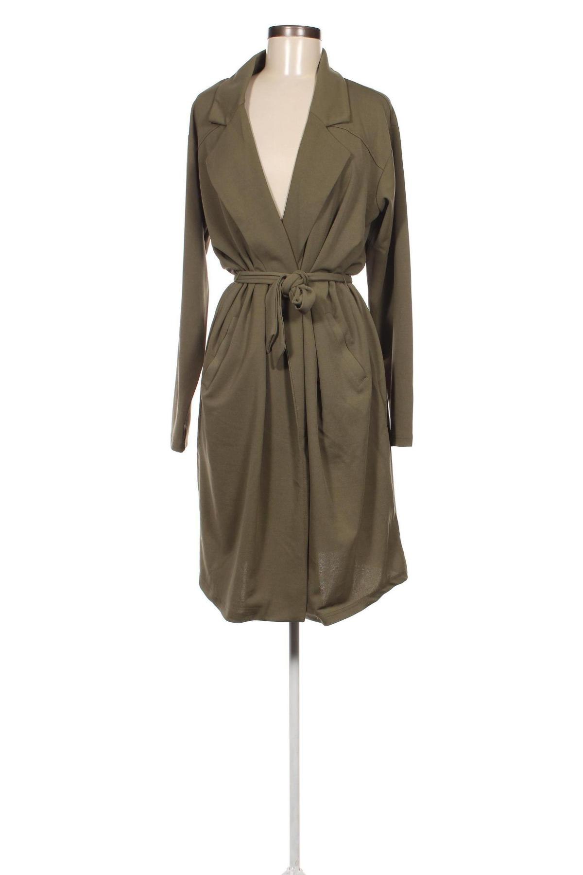 Γυναικείο παλτό Jdy, Μέγεθος L, Χρώμα Πράσινο, Τιμή 14,33 €