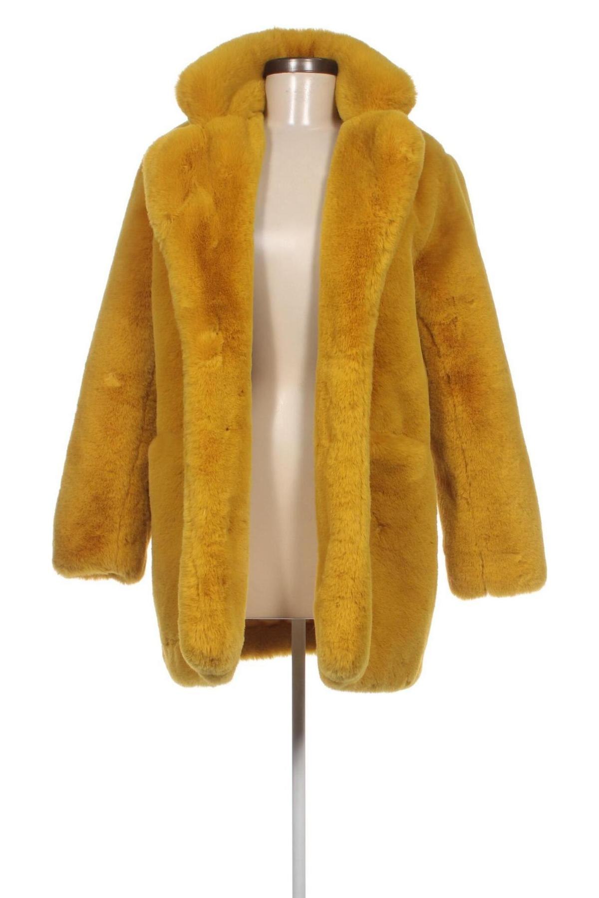 Дамско палто K.zell, Размер S, Цвят Жълт, Цена 62,00 лв.