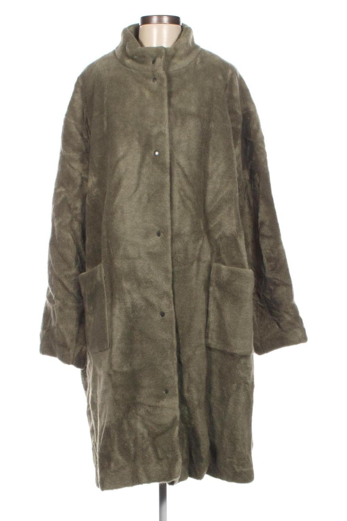 Γυναικείο παλτό Ko:ko, Μέγεθος XXL, Χρώμα Πράσινο, Τιμή 31,17 €