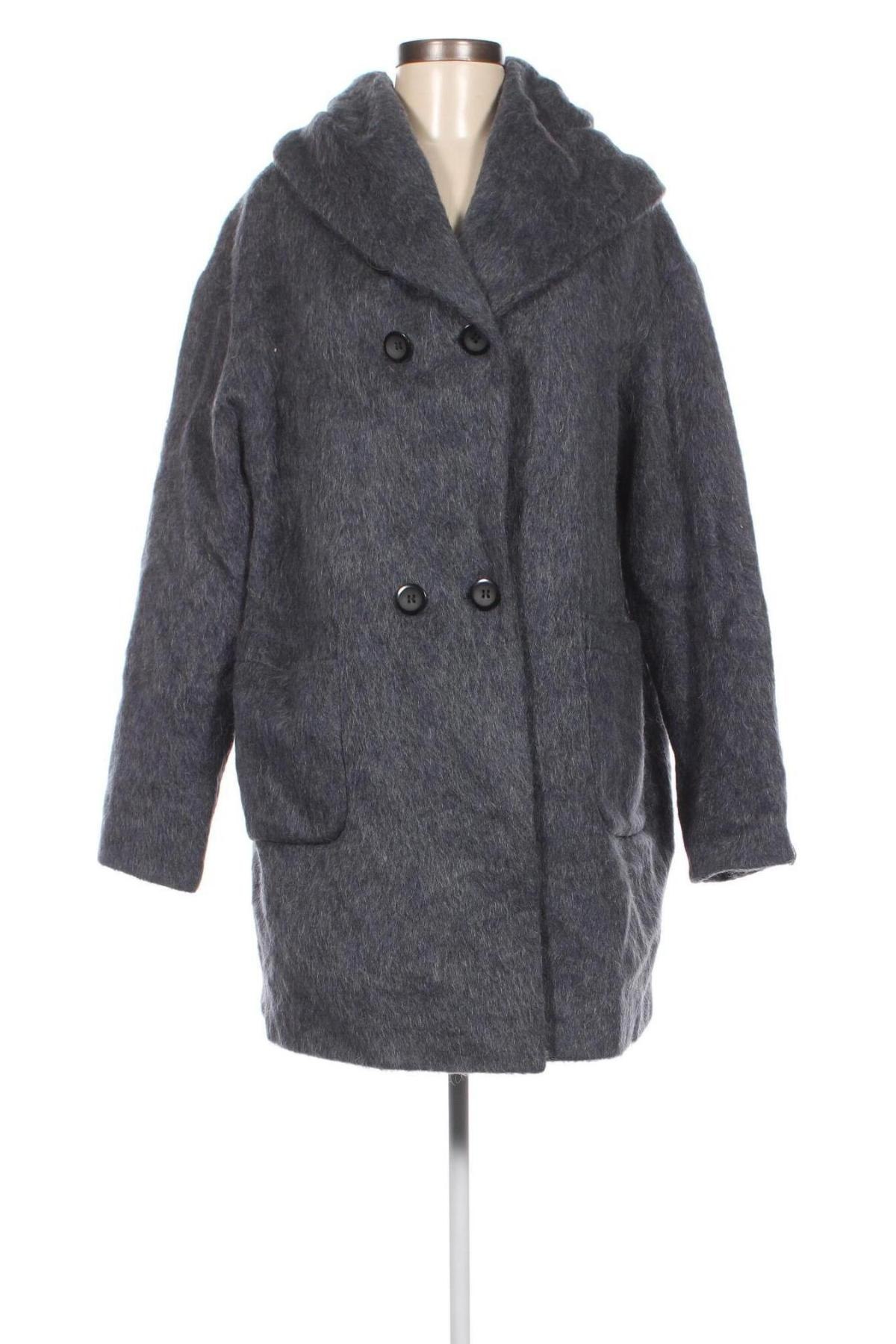 Γυναικείο παλτό Milo, Μέγεθος XL, Χρώμα Μπλέ, Τιμή 38,54 €