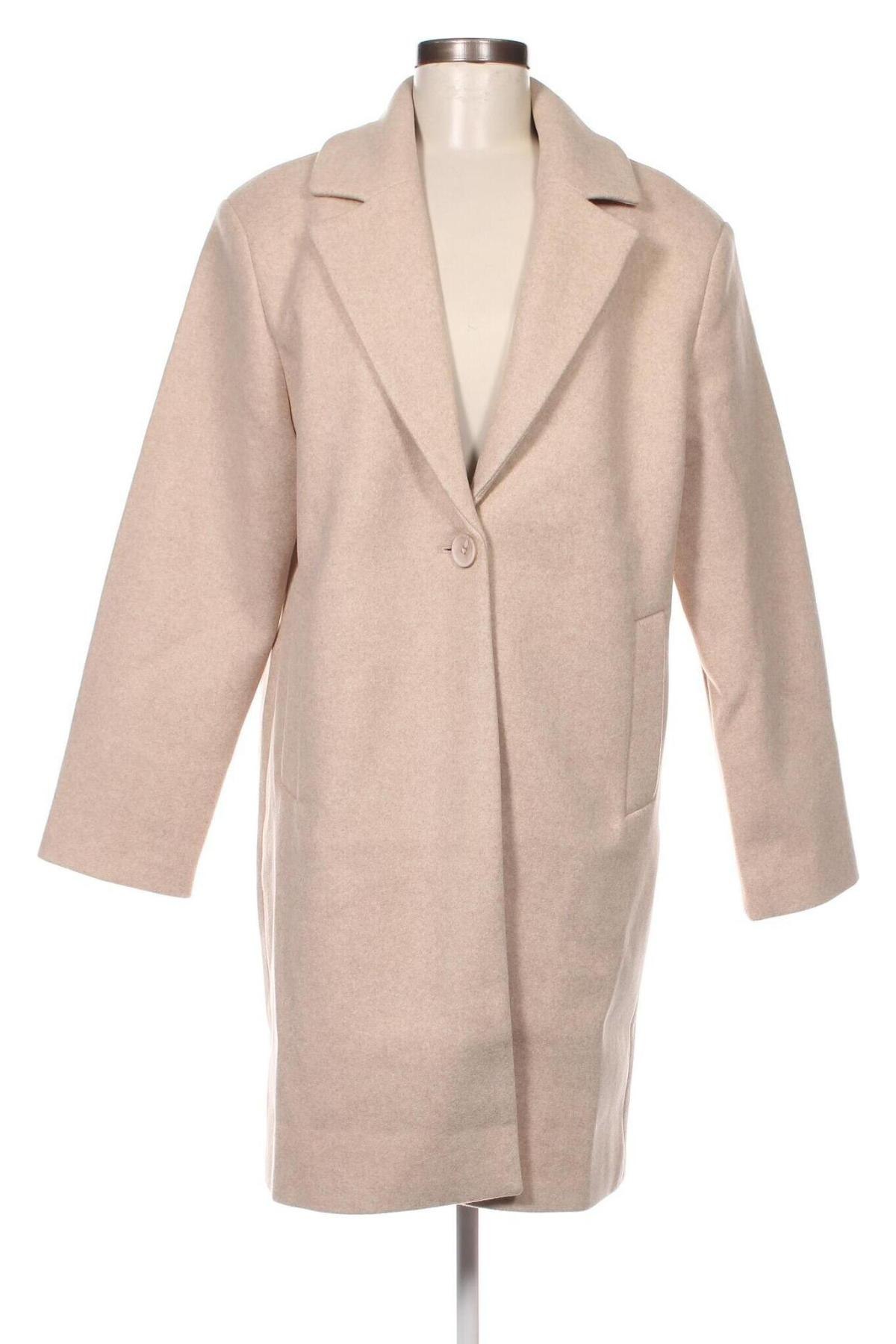 Γυναικείο παλτό NA-KD, Μέγεθος XS, Χρώμα  Μπέζ, Τιμή 20,80 €