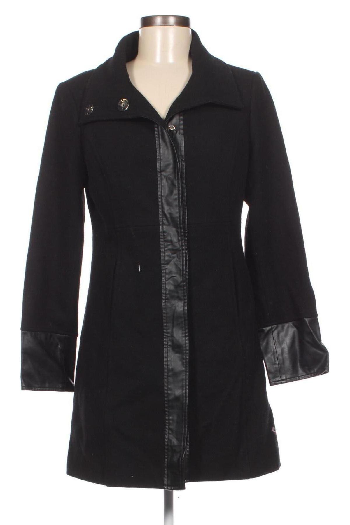 Γυναικείο παλτό Oltre, Μέγεθος M, Χρώμα Μαύρο, Τιμή 27,71 €