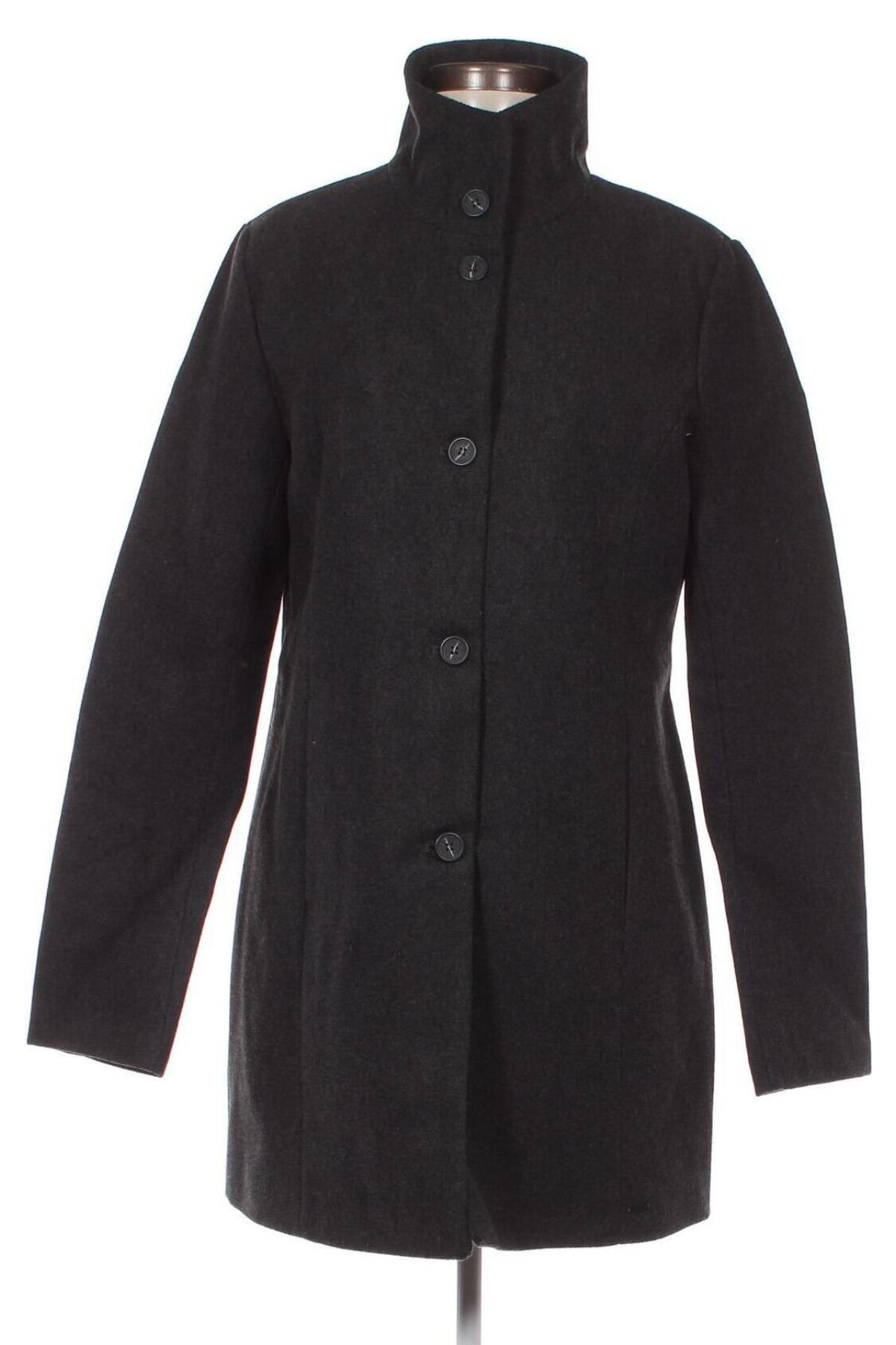 Дамско палто Oxmo, Размер M, Цвят Сив, Цена 36,12 лв.