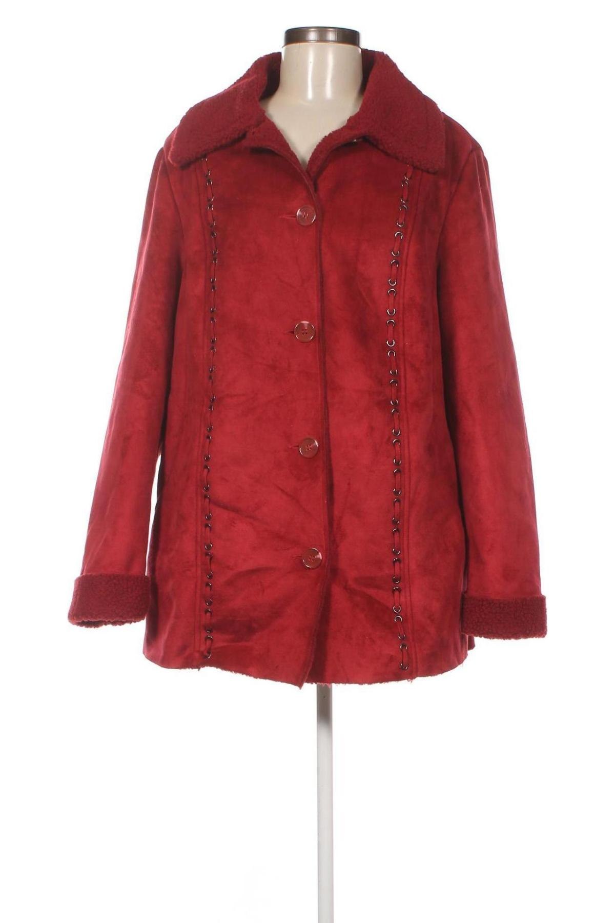 Dámsky kabát  Paola, Veľkosť XL, Farba Červená, Cena  60,67 €