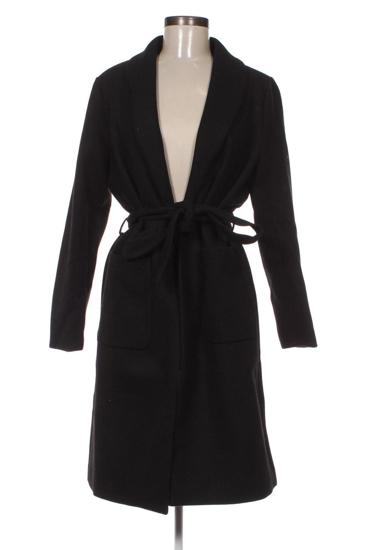 Palton de femei Pieces, Mărime M, Culoare Negru, Preț 190,03 Lei