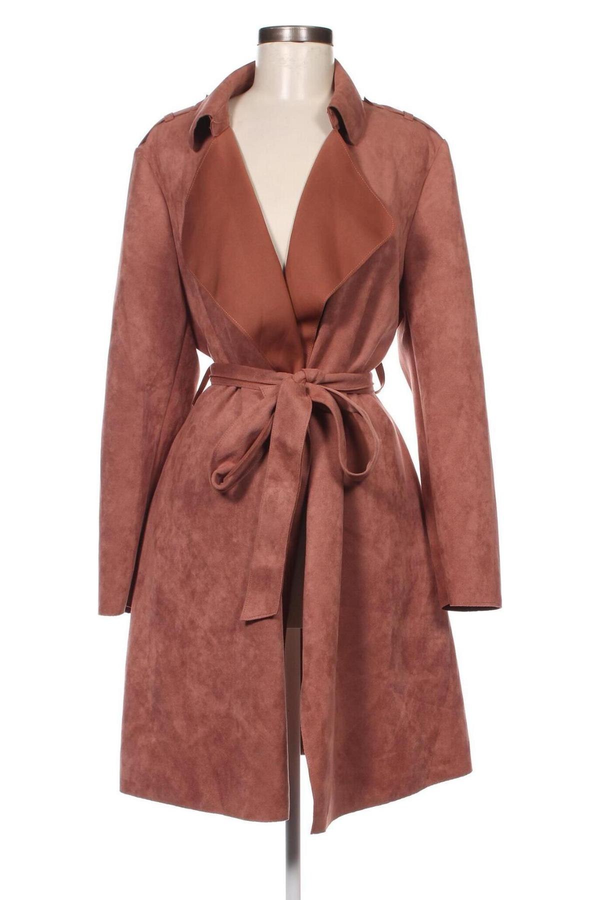 Dámský kabát  Primark, Velikost XL, Barva Popelavě růžová, Cena  459,00 Kč