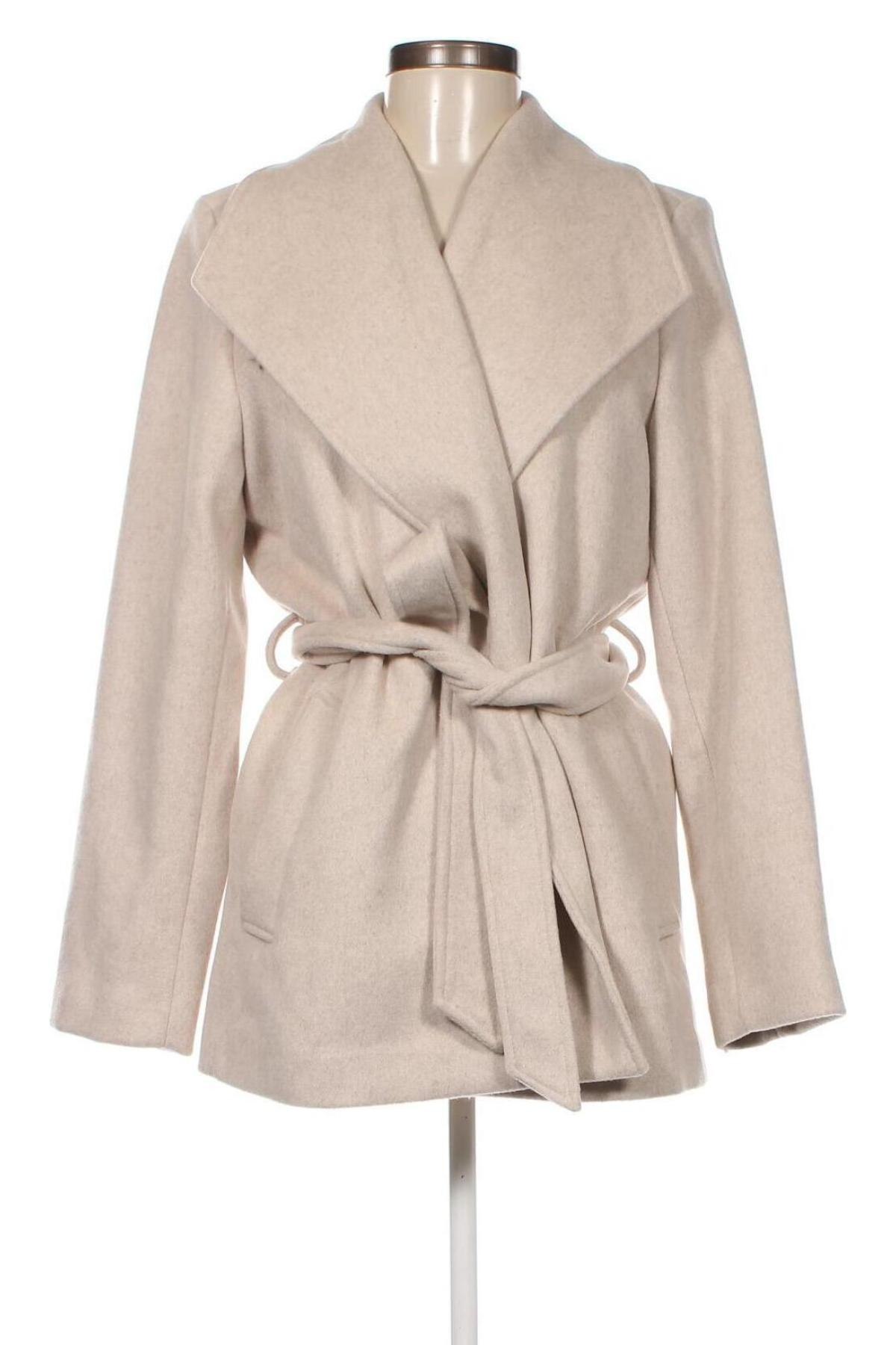 Damenmantel Selected Femme, Größe M, Farbe Beige, Preis € 68,27