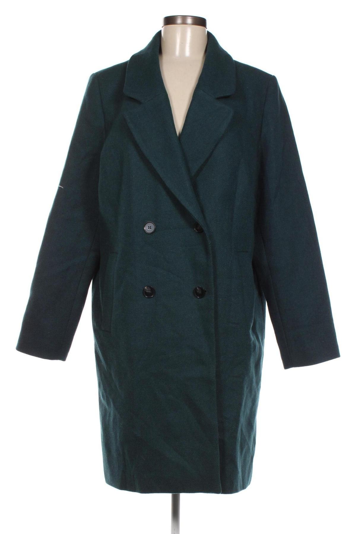 Γυναικείο παλτό Trench and Coat, Μέγεθος M, Χρώμα Πράσινο, Τιμή 59,88 €