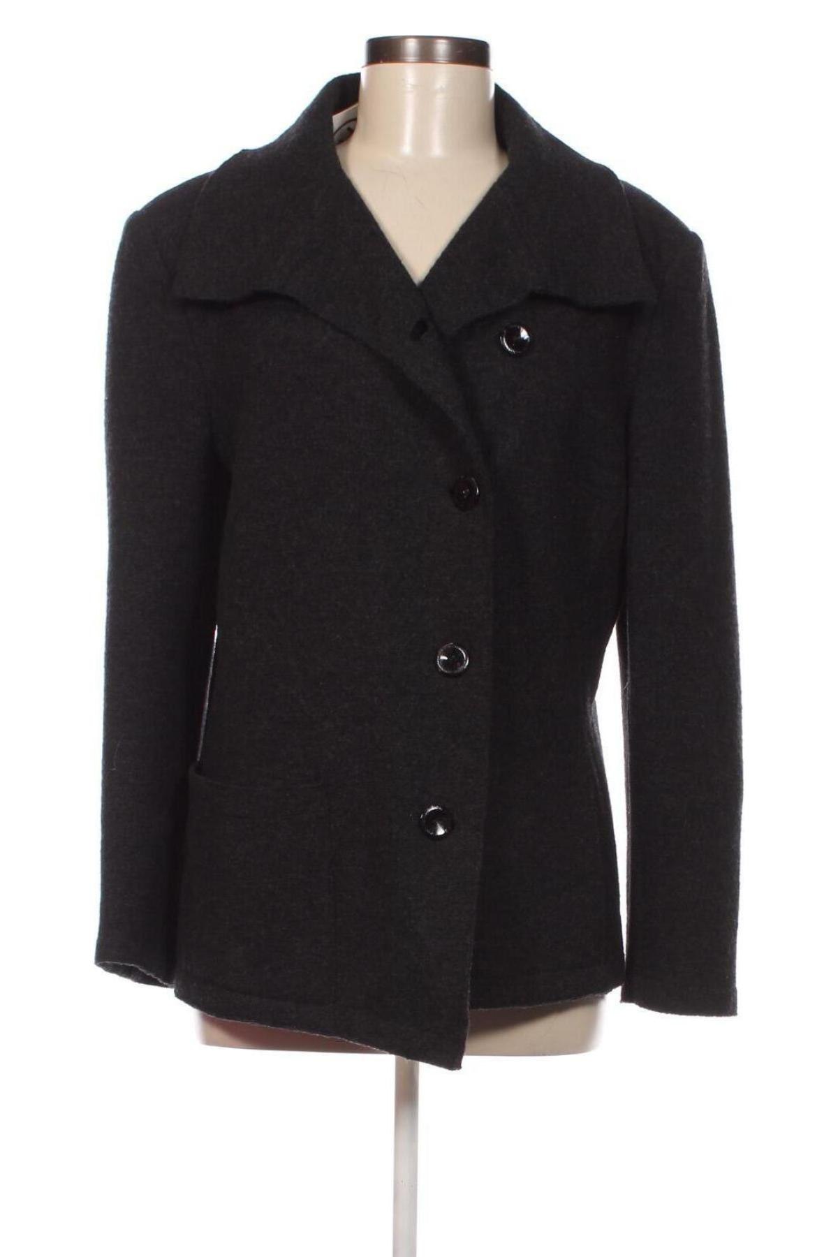 Γυναικείο παλτό Tuzzi, Μέγεθος L, Χρώμα Μαύρο, Τιμή 21,71 €