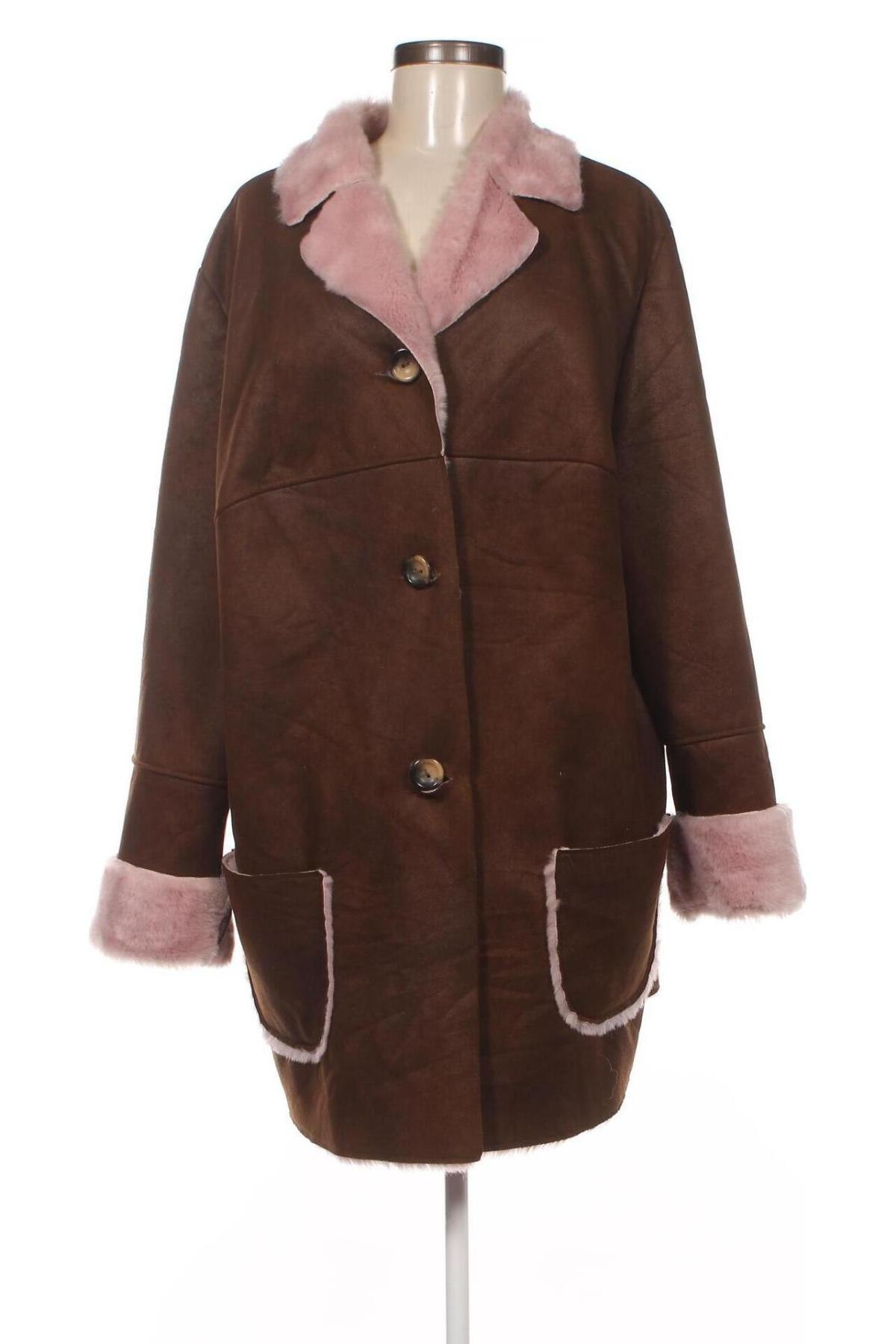 Palton de femei Verpass, Mărime M, Culoare Maro, Preț 136,18 Lei