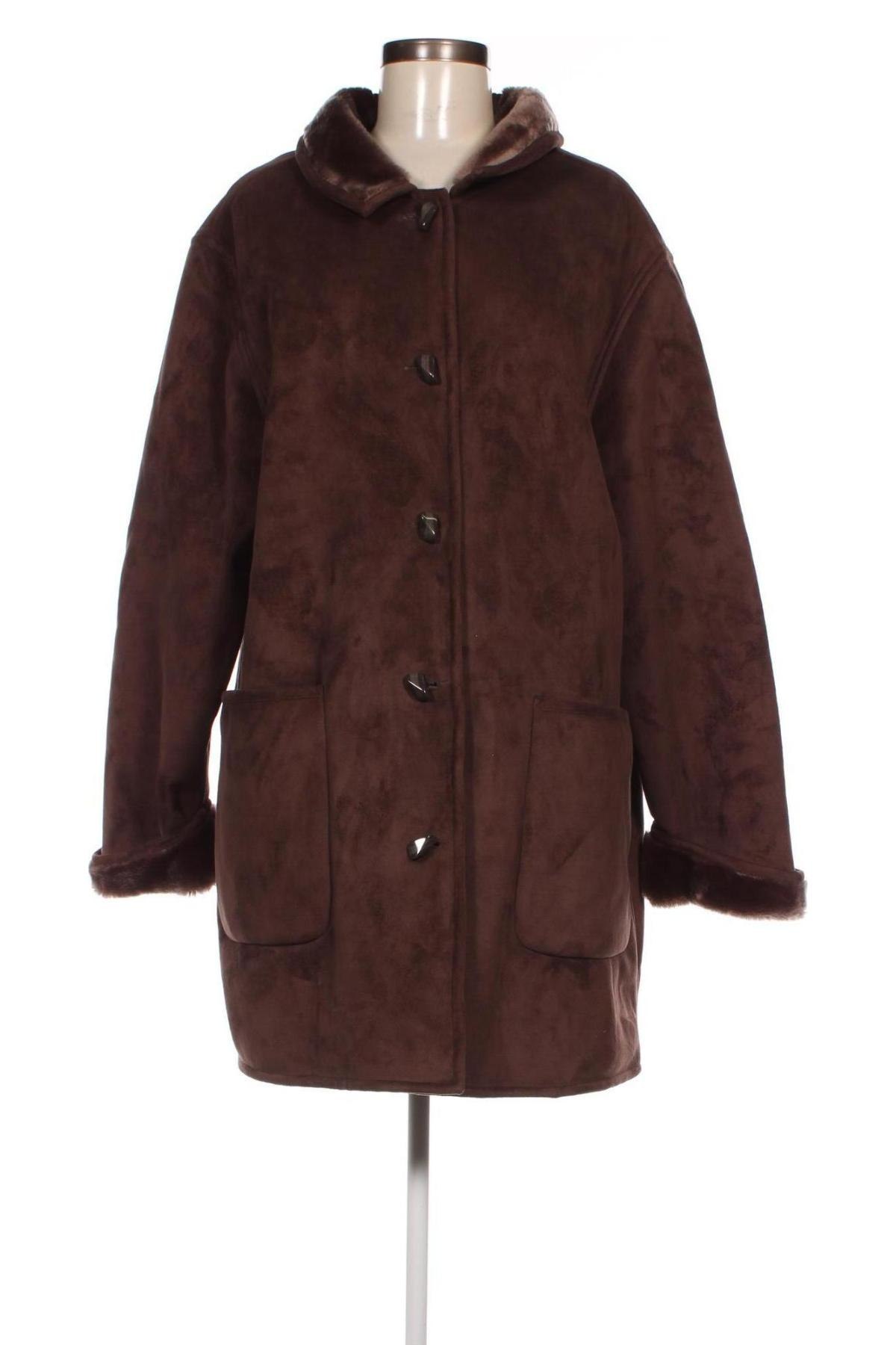 Дамско палто Your Sixth Sense, Размер XL, Цвят Кафяв, Цена 58,85 лв.