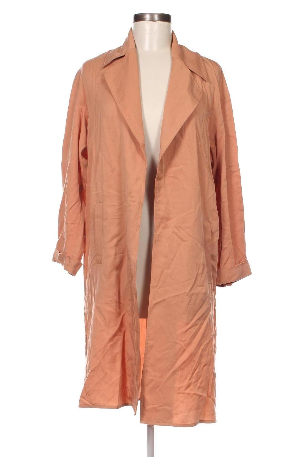 Damenmantel Zara, Größe S, Farbe Orange, Preis € 4,07