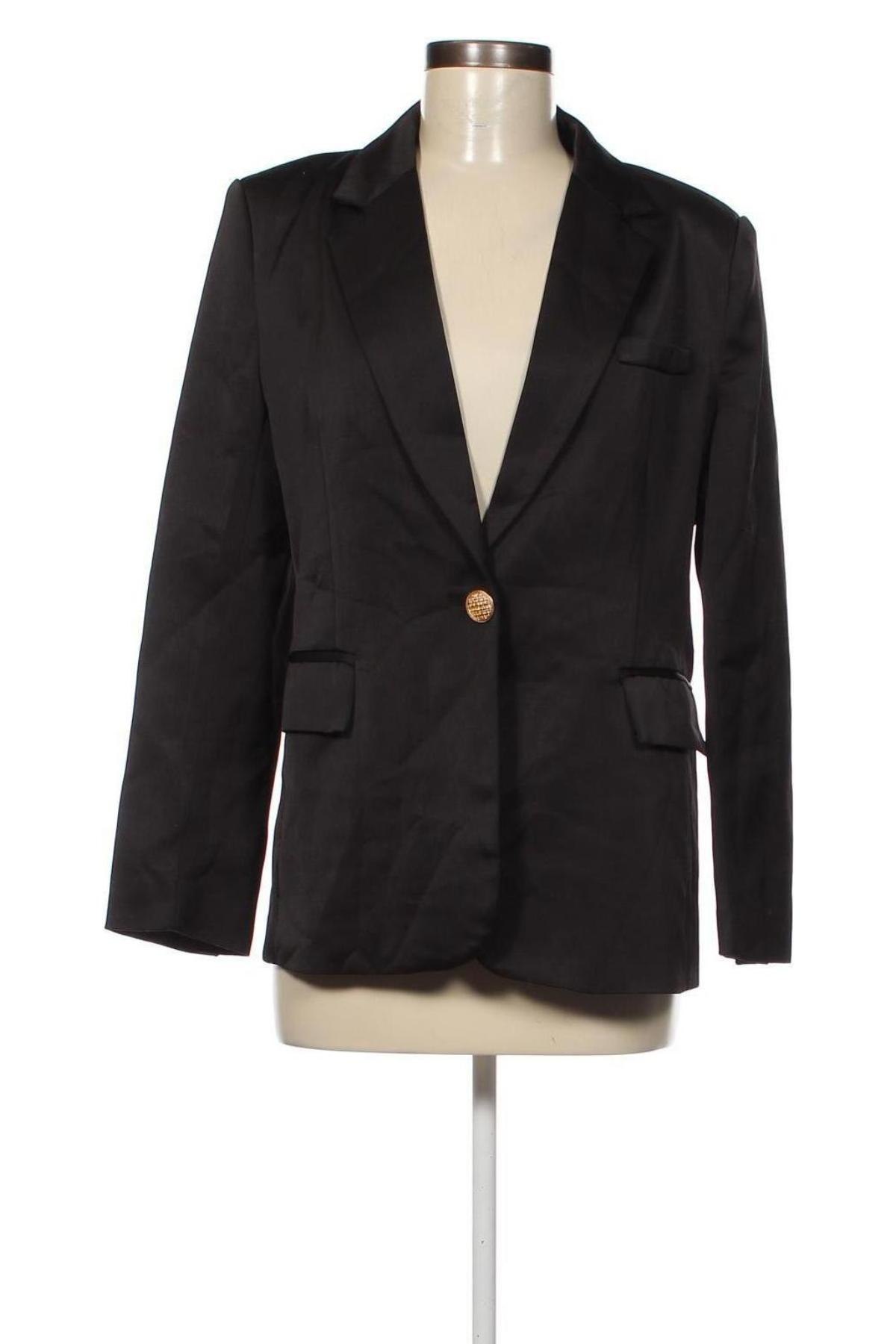 Γυναικείο σακάκι, Μέγεθος M, Χρώμα Μαύρο, Τιμή 8,23 €