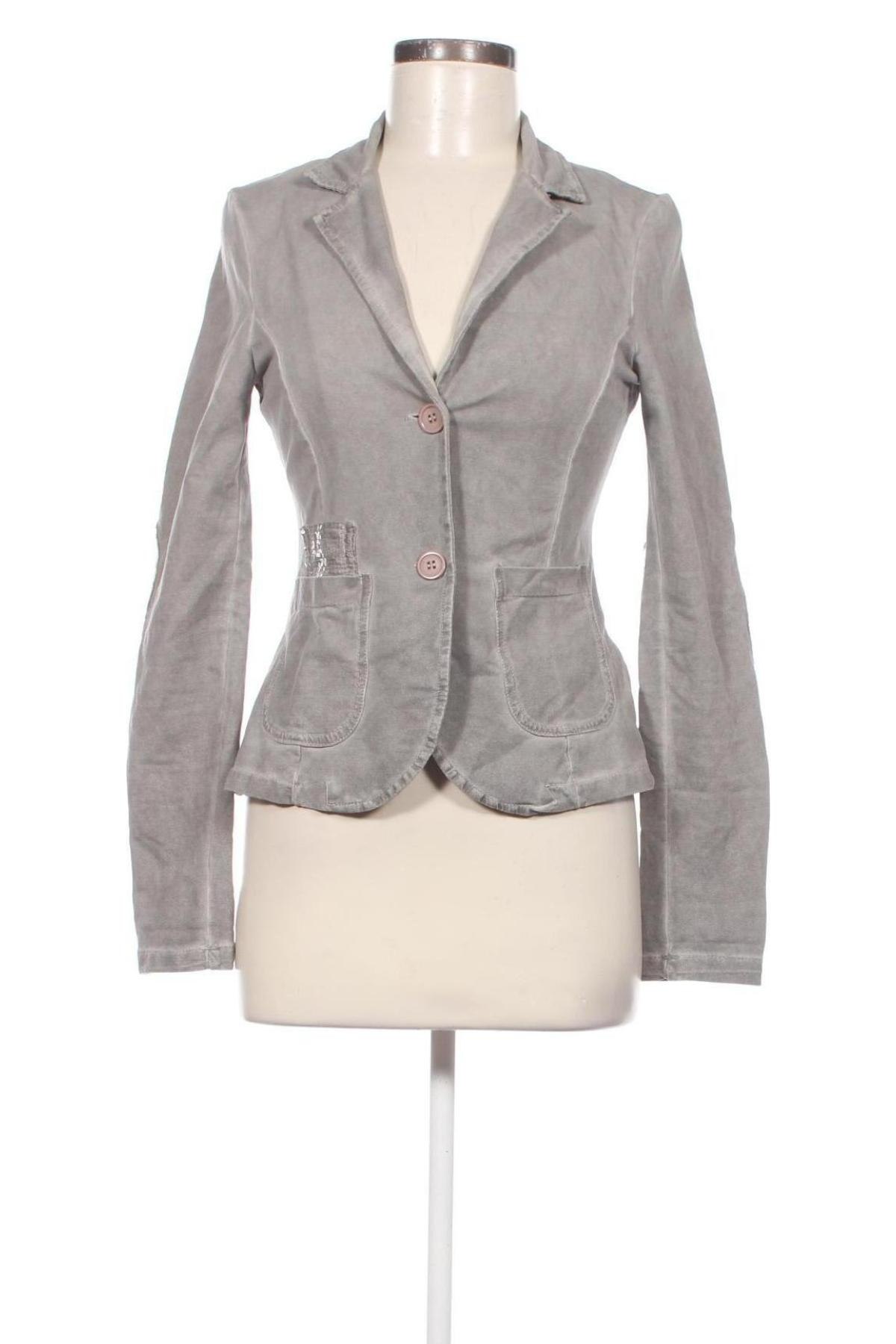 Damen Blazer, Größe M, Farbe Grau, Preis 4,29 €