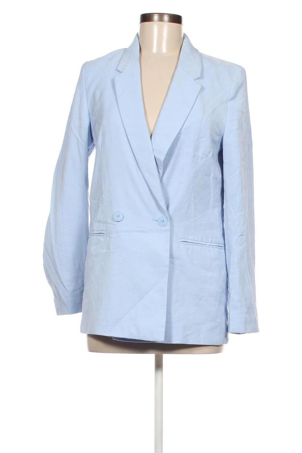 Γυναικείο σακάκι H&M, Μέγεθος XS, Χρώμα Μπλέ, Τιμή 8,98 €