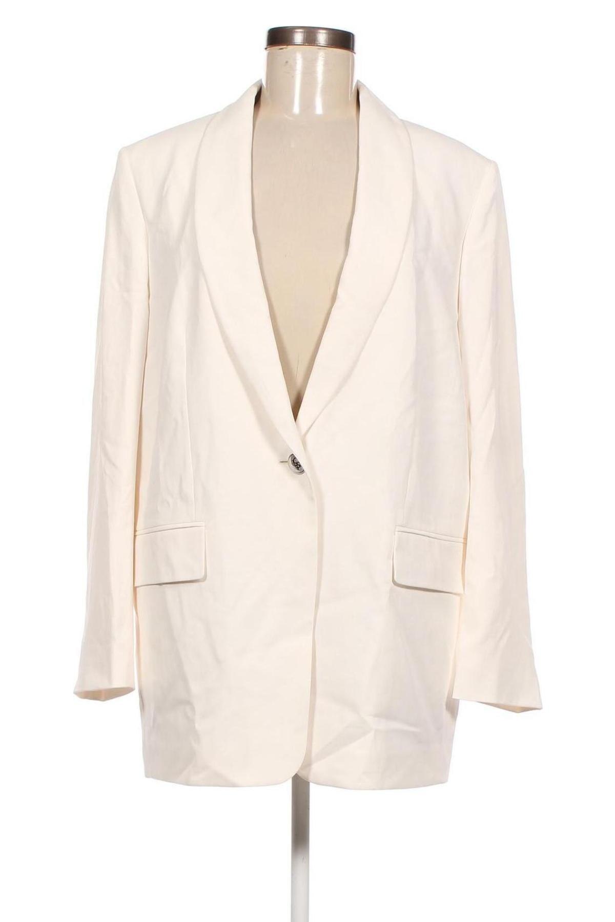 Γυναικείο σακάκι Hugo Boss, Μέγεθος L, Χρώμα Λευκό, Τιμή 169,56 €