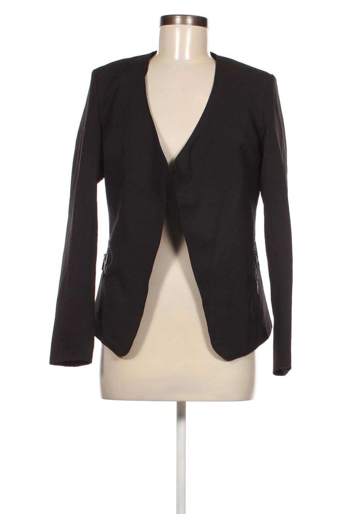 Γυναικείο σακάκι Nice & Chic, Μέγεθος S, Χρώμα Μαύρο, Τιμή 4,63 €
