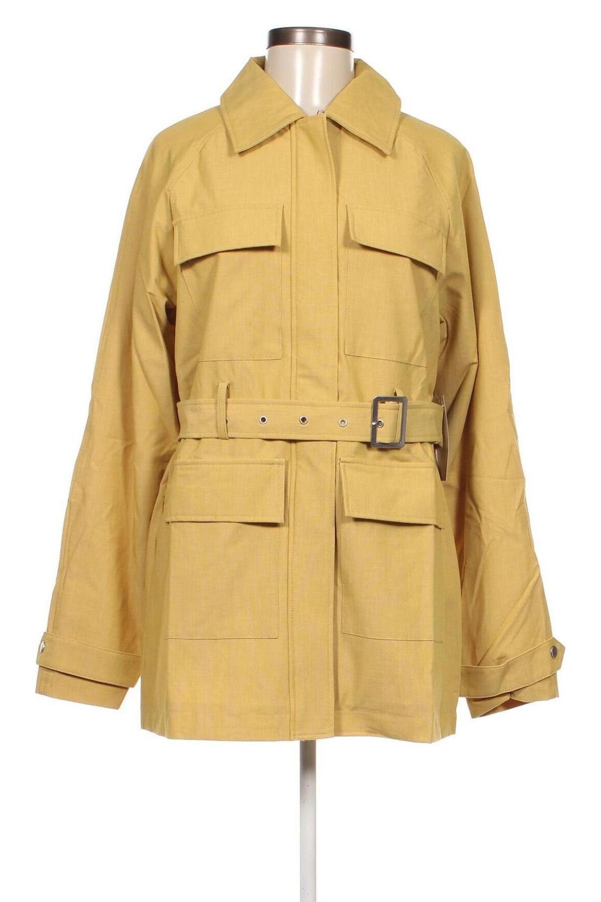 Γυναικείο μπουφάν NA-KD, Μέγεθος S, Χρώμα Κίτρινο, Τιμή 17,31 €