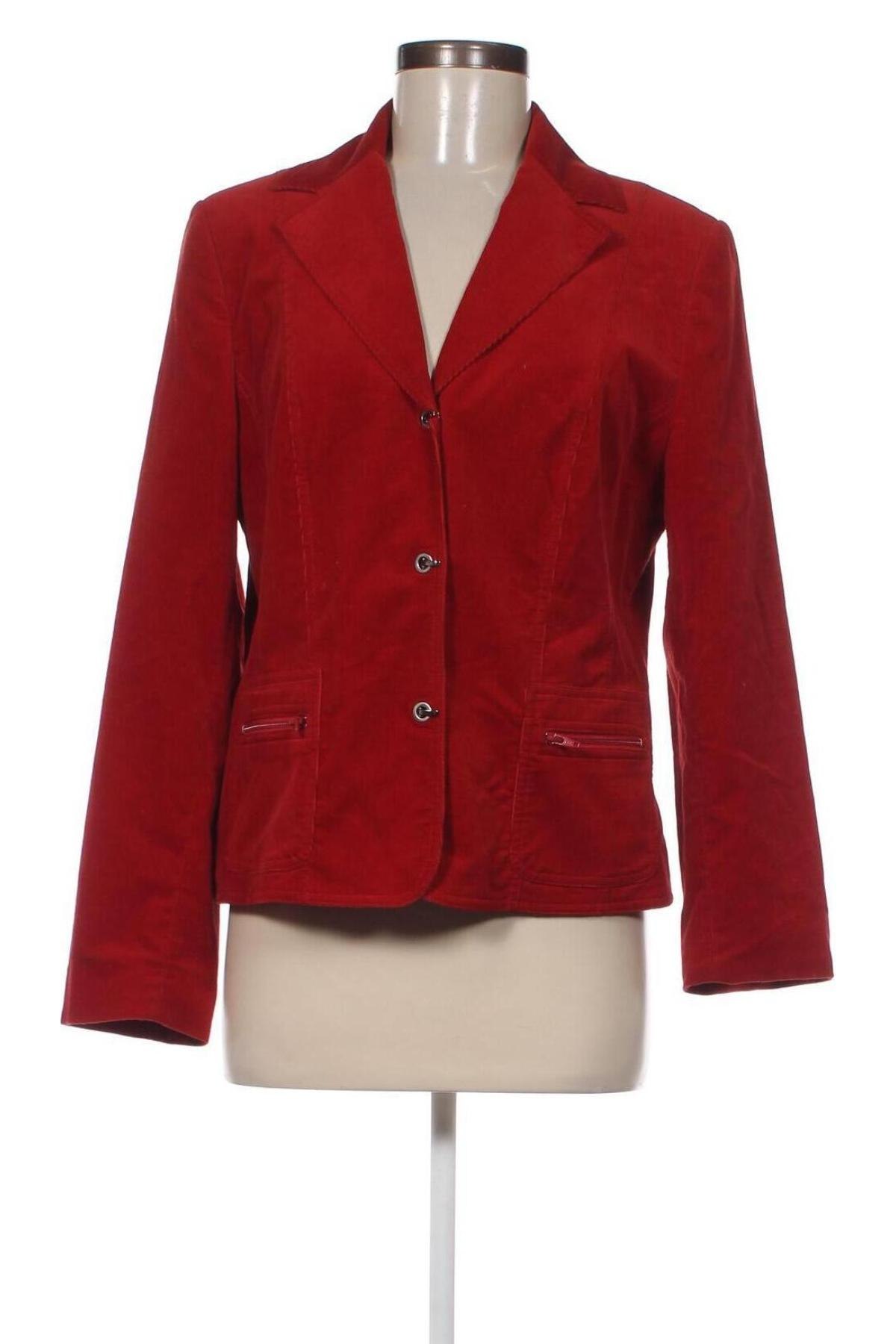 Γυναικείο σακάκι Peter Hahn, Μέγεθος S, Χρώμα Κόκκινο, Τιμή 20,04 €