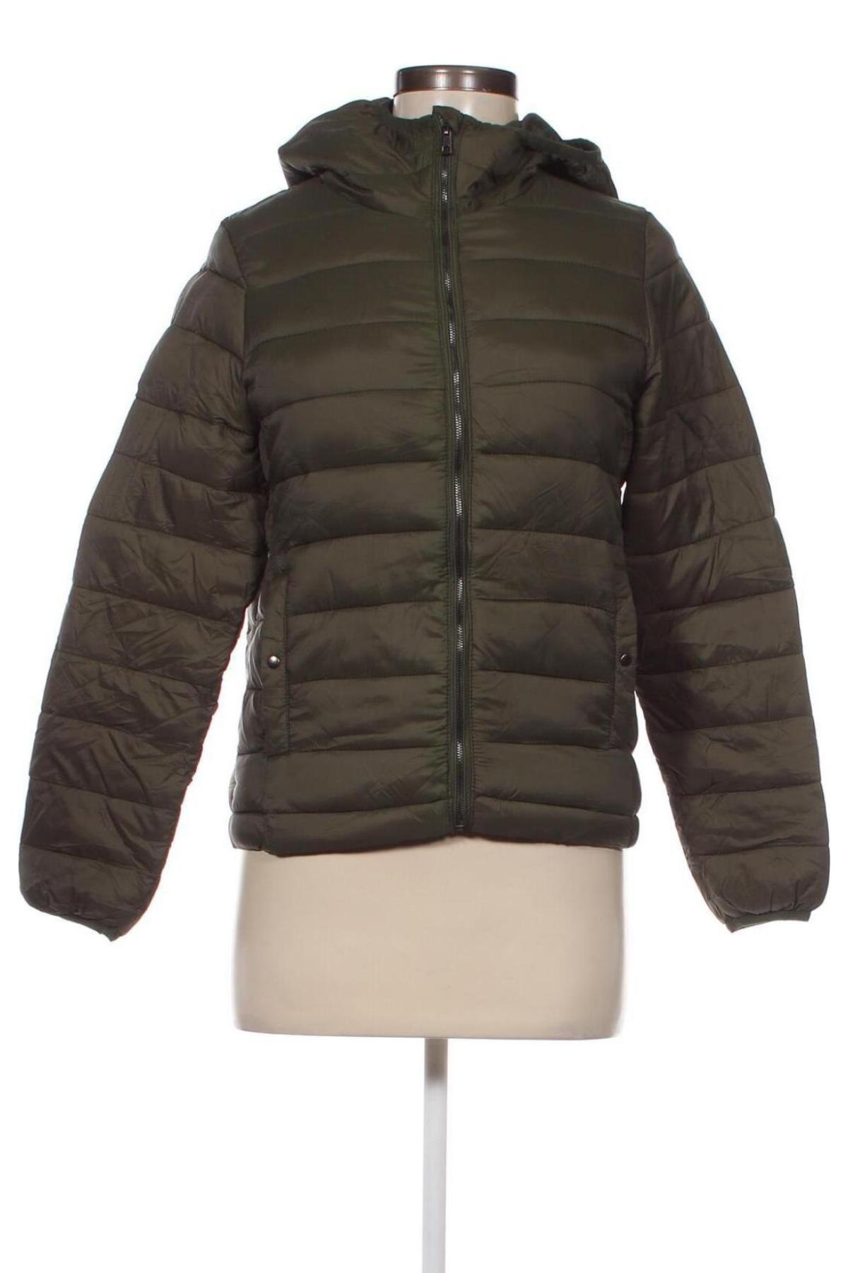 Γυναικείο μπουφάν Pull&Bear, Μέγεθος S, Χρώμα Πράσινο, Τιμή 9,20 €