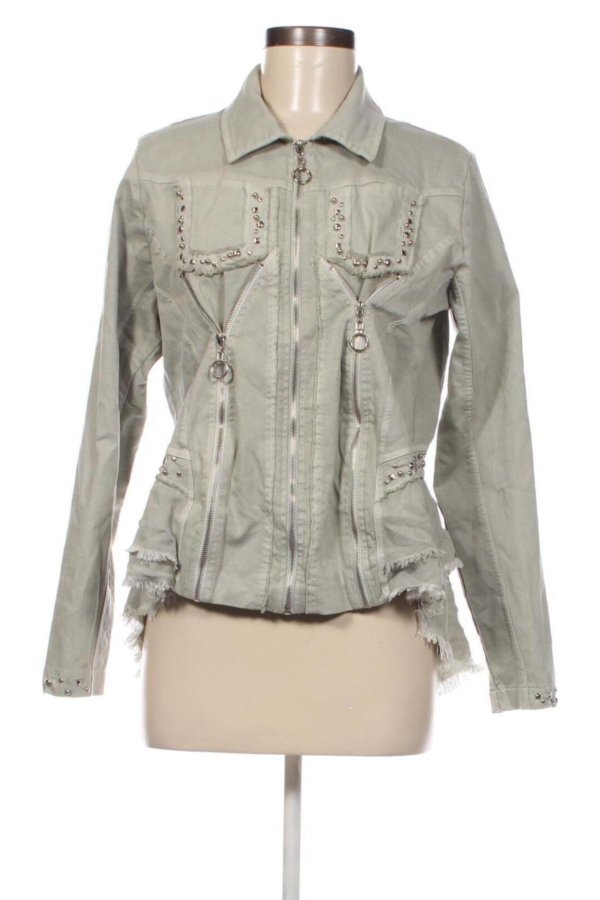 Damenjacke Tredy, Größe L, Farbe Grau, Preis € 6,68