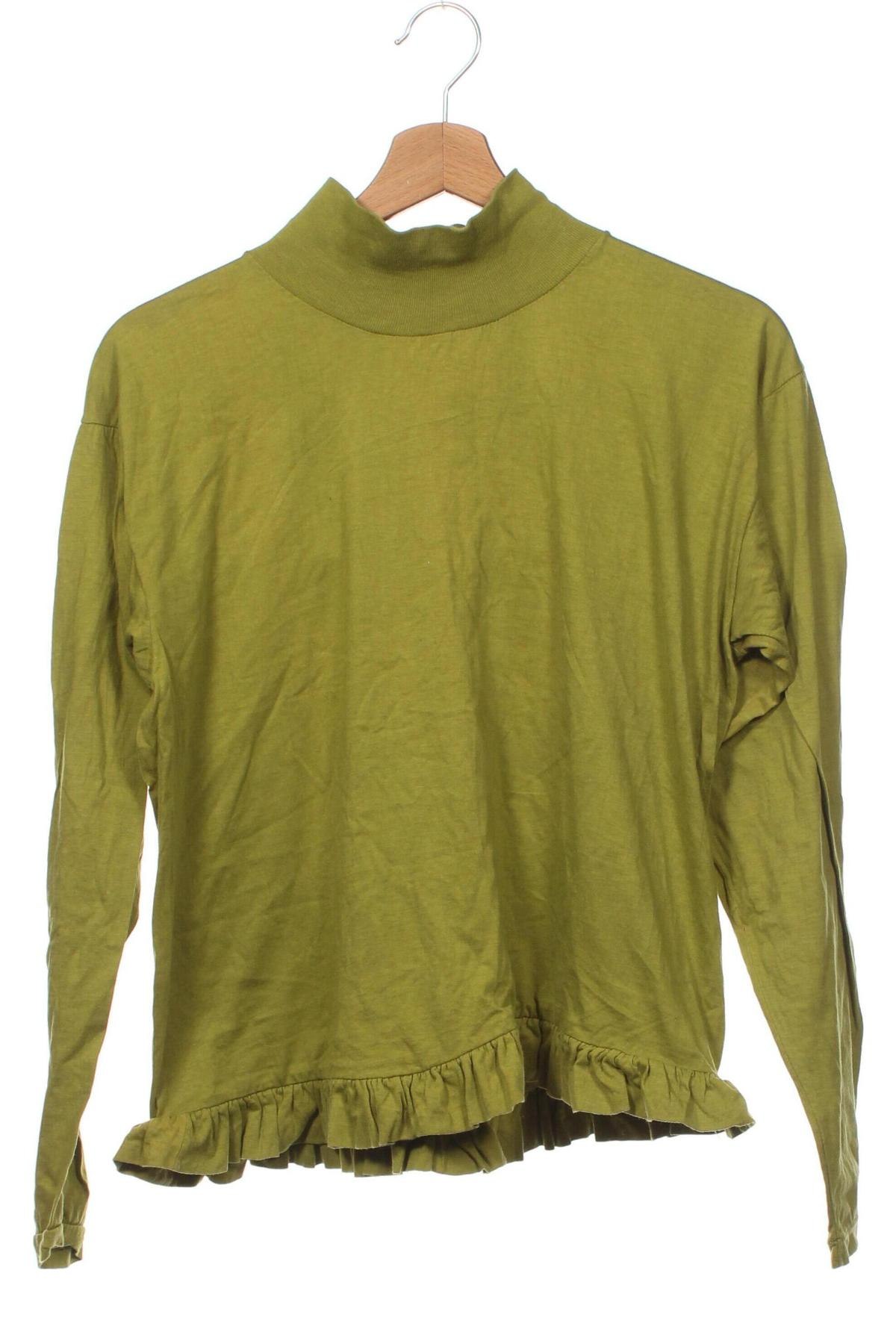 Детска блуза, Размер 15-18y/ 170-176 см, Цвят Зелен, Цена 23,00 лв.