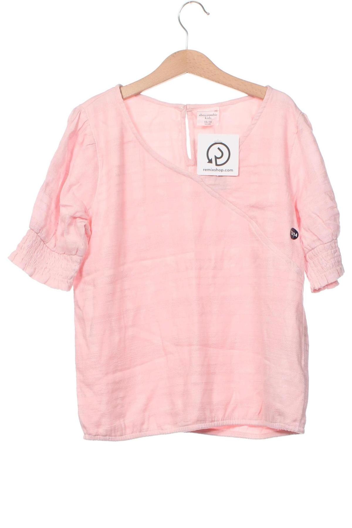 Παιδική μπλούζα Abercrombie Kids, Μέγεθος 11-12y/ 152-158 εκ., Χρώμα Ρόζ , Τιμή 40,72 €