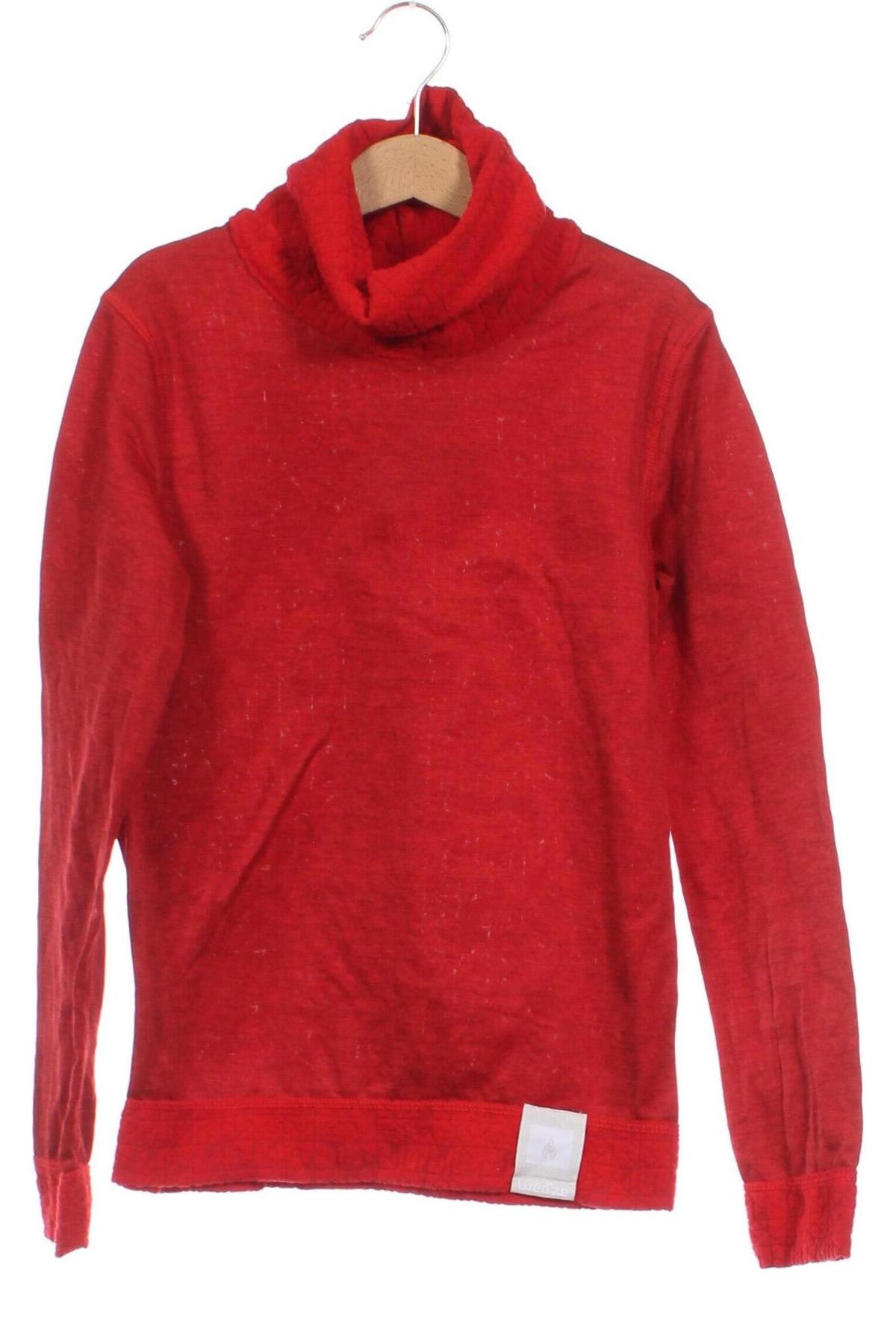 Детска блуза Decathlon, Размер 11-12y/ 152-158 см, Цвят Червен, Цена 35,00 лв.