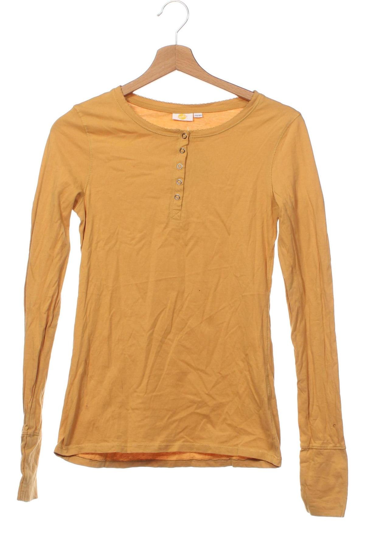 Детска блуза Girls, Размер 12-13y/ 158-164 см, Цвят Жълт, Цена 6,72 лв.