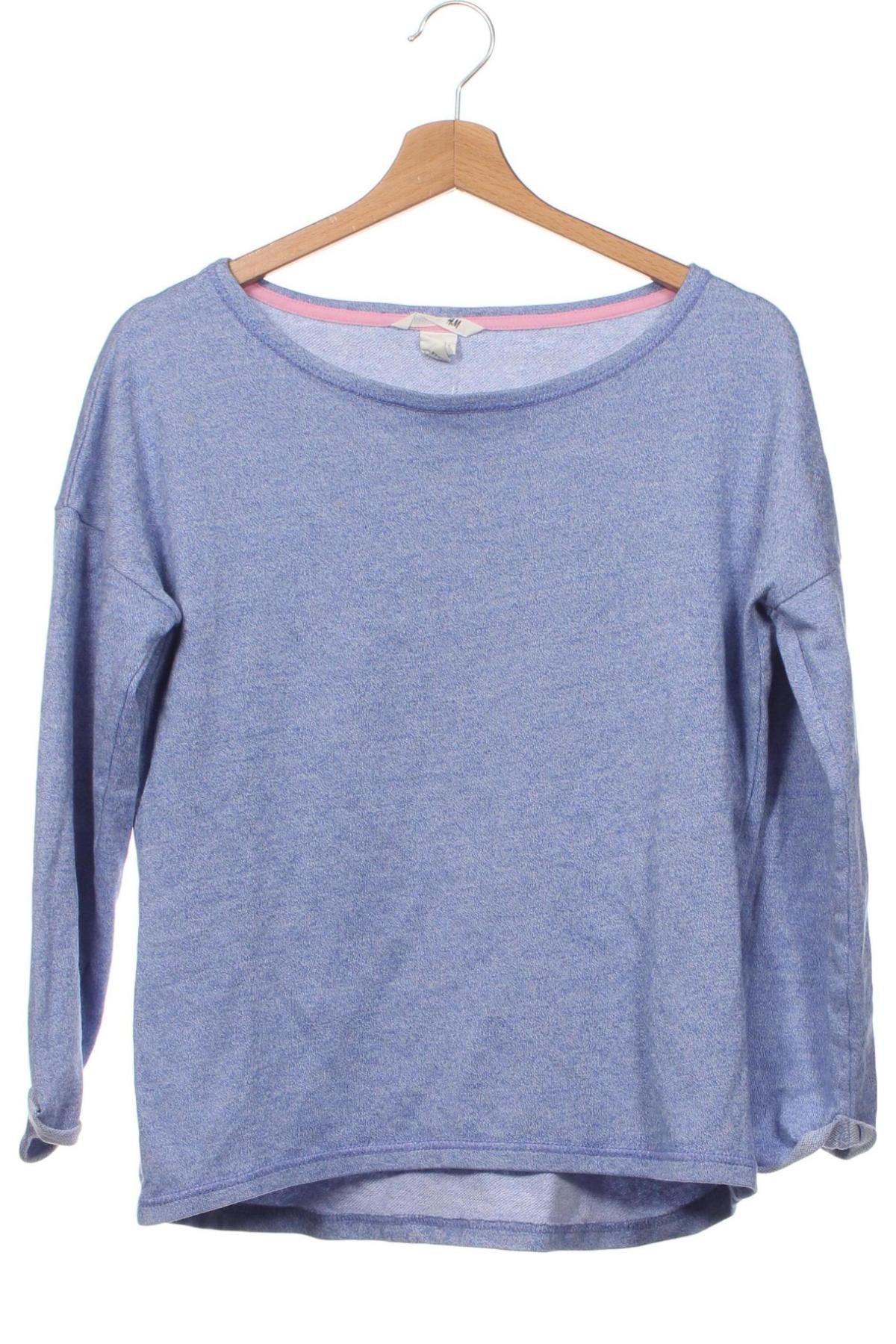 Dziecięca bluzka H&M, Rozmiar 15-18y/ 170-176 cm, Kolor Niebieski, Cena 13,43 zł