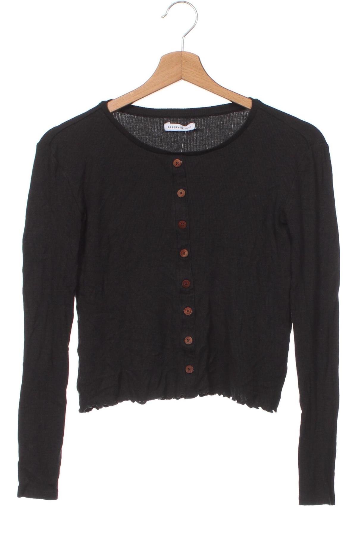 Παιδική μπλούζα Reserved, Μέγεθος 13-14y/ 164-168 εκ., Χρώμα Μαύρο, Τιμή 7,67 €