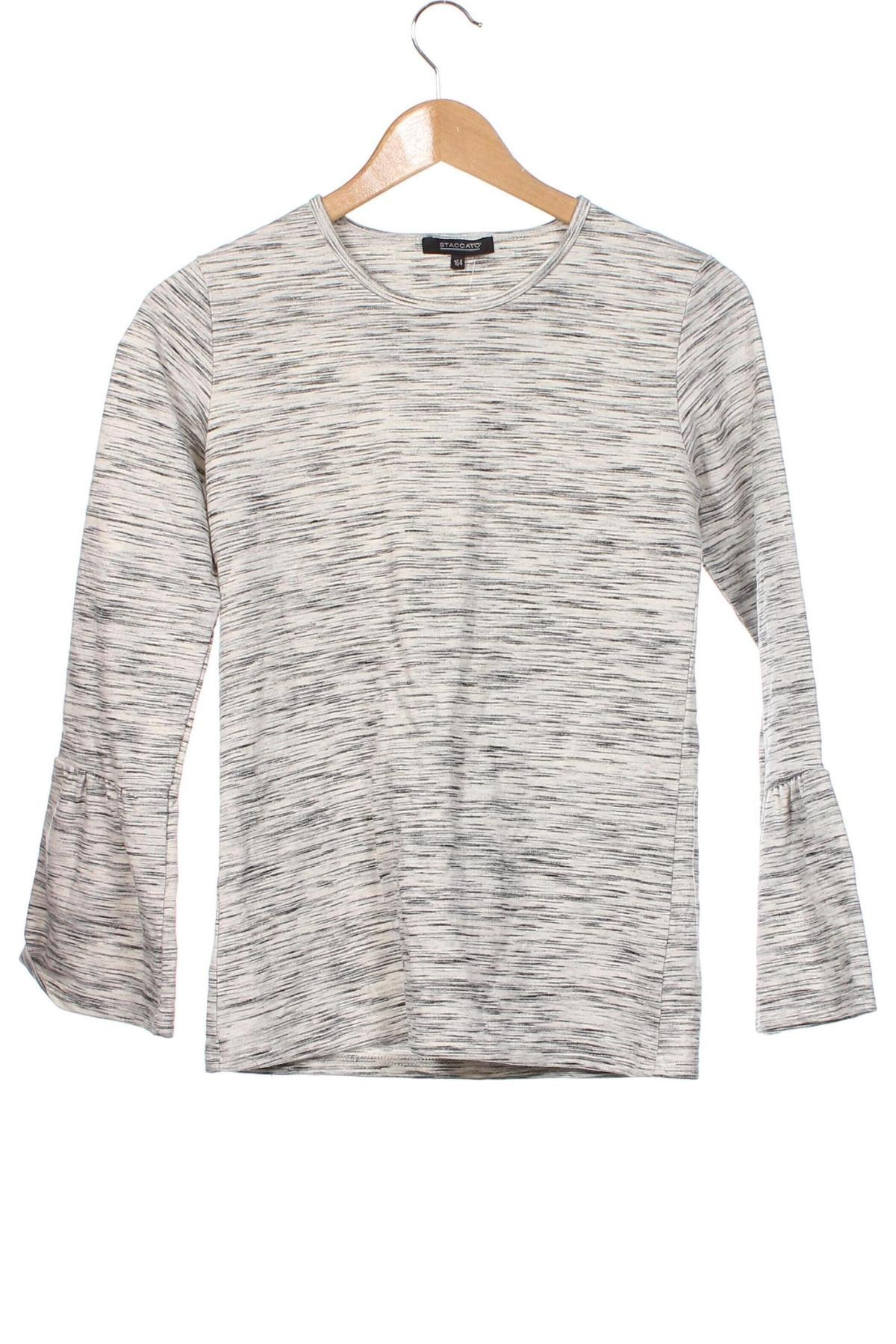 Kinder Shirt Staccato, Größe 12-13y/ 158-164 cm, Farbe Grau, Preis 4,68 €