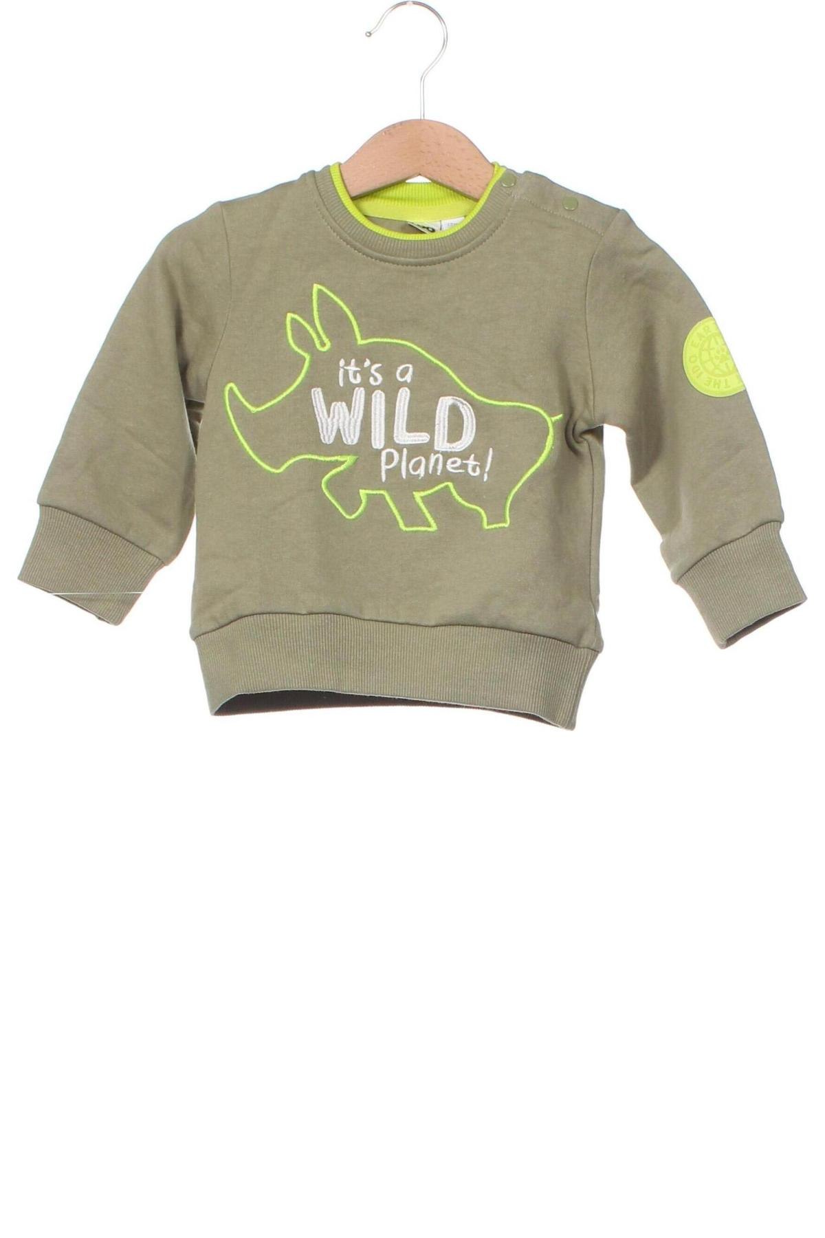 Bluză pentru copii iDO, Mărime 12-18m/ 80-86 cm, Culoare Verde, Preț 28,37 Lei