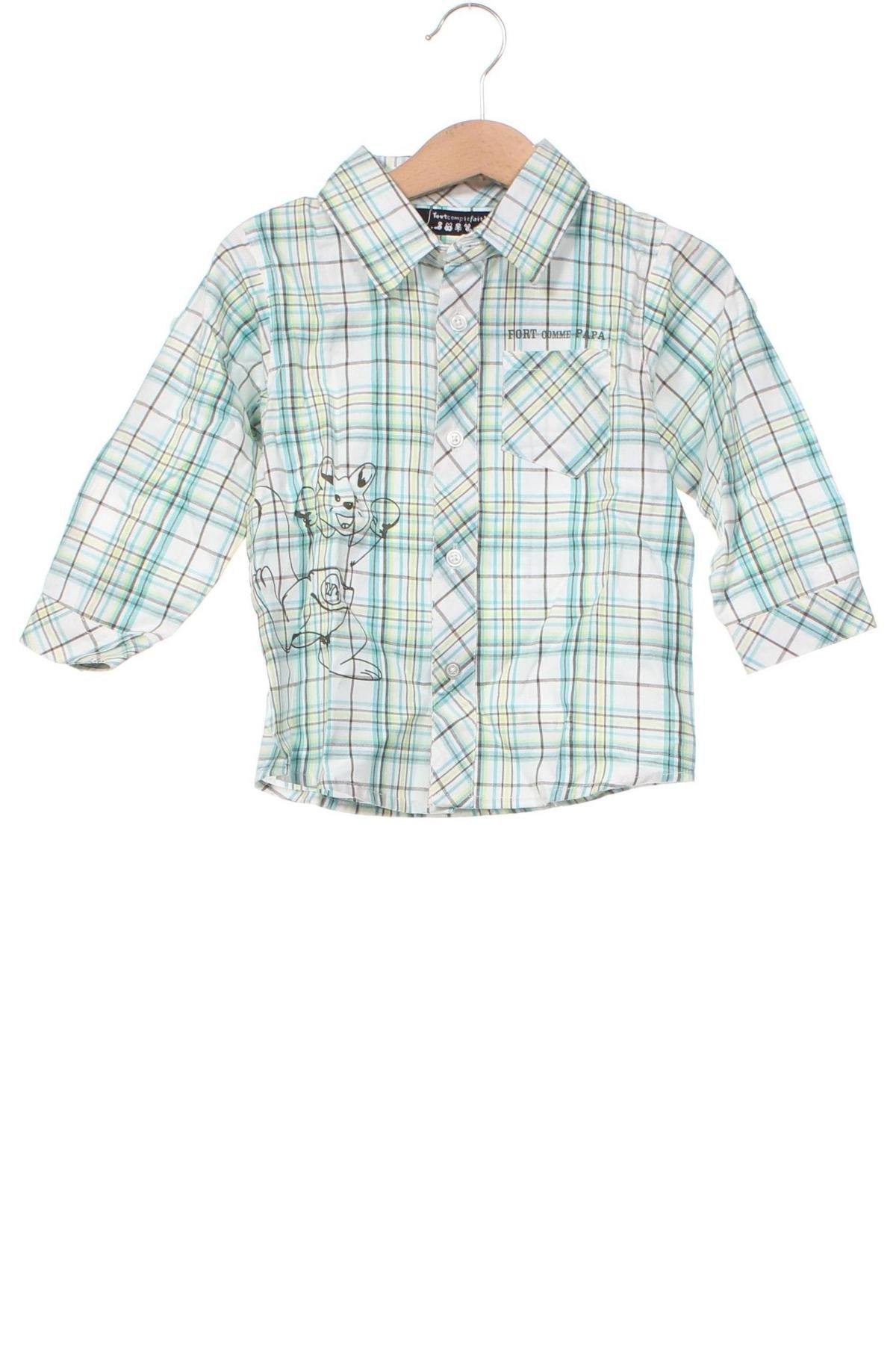Kinderhemd, Größe 18-24m/ 86-98 cm, Farbe Mehrfarbig, Preis 6,43 €