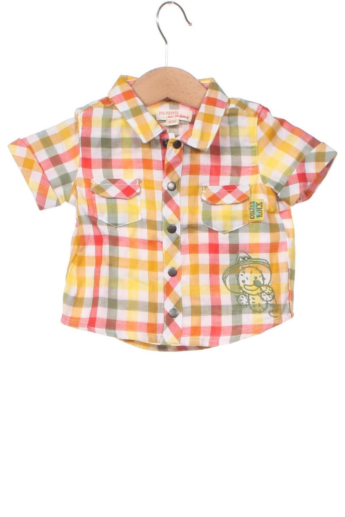 Παιδικό πουκάμισο Du Pareil Au Meme, Μέγεθος 2-3m/ 56-62 εκ., Χρώμα Πολύχρωμο, Τιμή 10,10 €