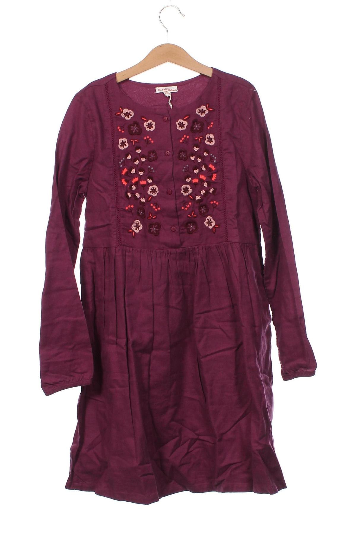 Detské šaty  Du Pareil Au Meme, Veľkosť 11-12y/ 152-158 cm, Farba Fialová, Cena  30,41 €