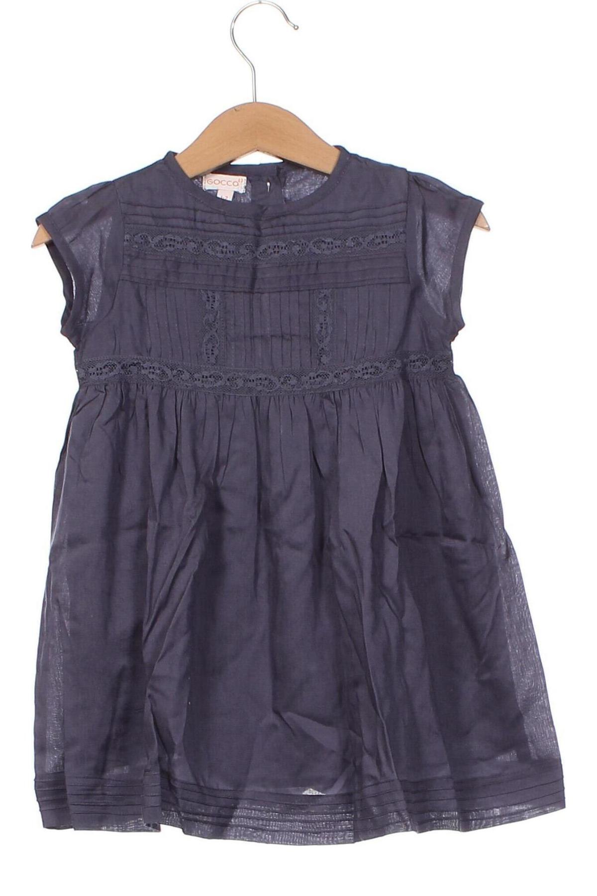 Детска рокля Gocco, Размер 9-12m/ 74-80 см, Цвят Лилав, Цена 20,65 лв.
