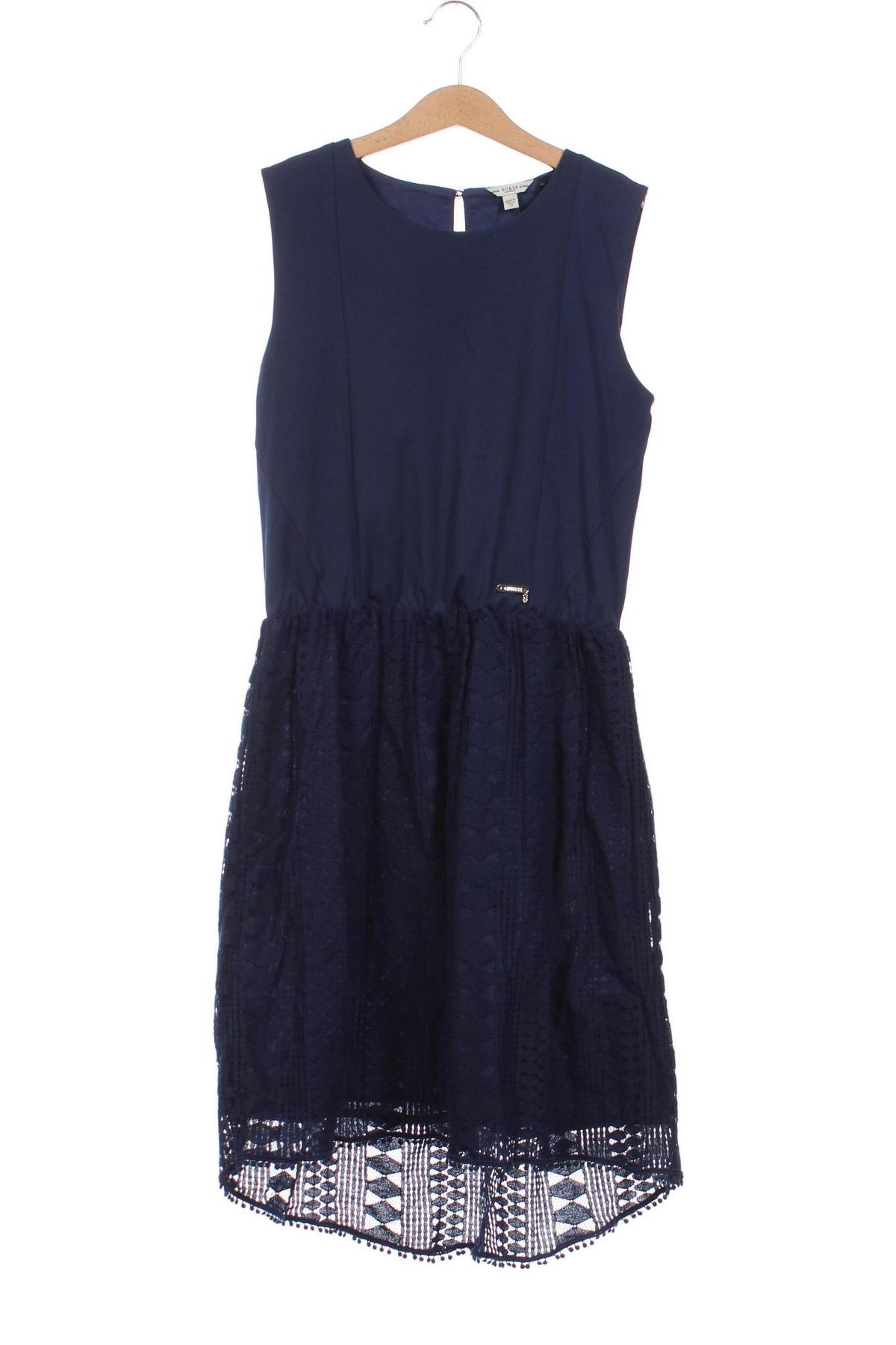 Kinderkleid Guess, Größe 13-14y/ 164-168 cm, Farbe Blau, Preis € 92,27