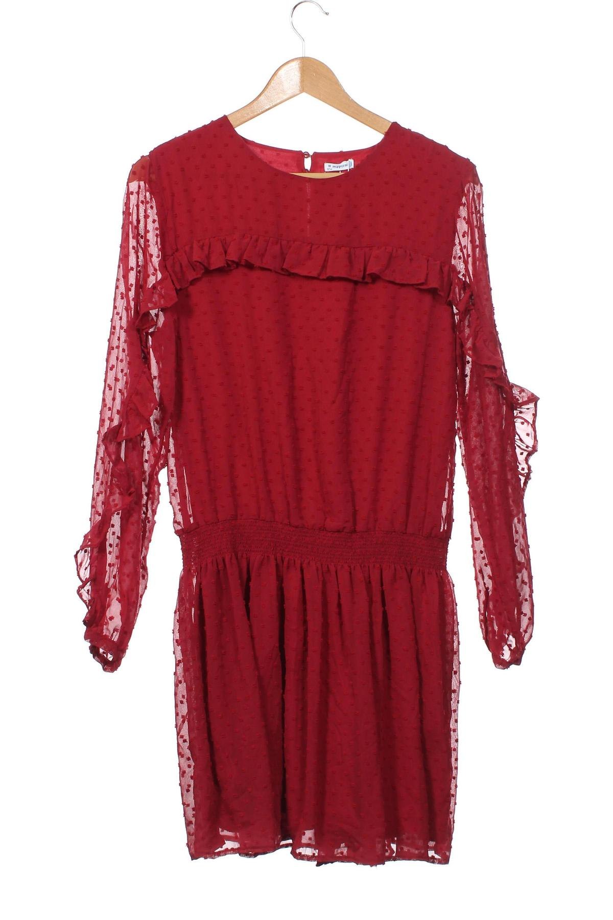 Παιδικό φόρεμα Mayoral, Μέγεθος 13-14y/ 164-168 εκ., Χρώμα Κόκκινο, Τιμή 13,03 €