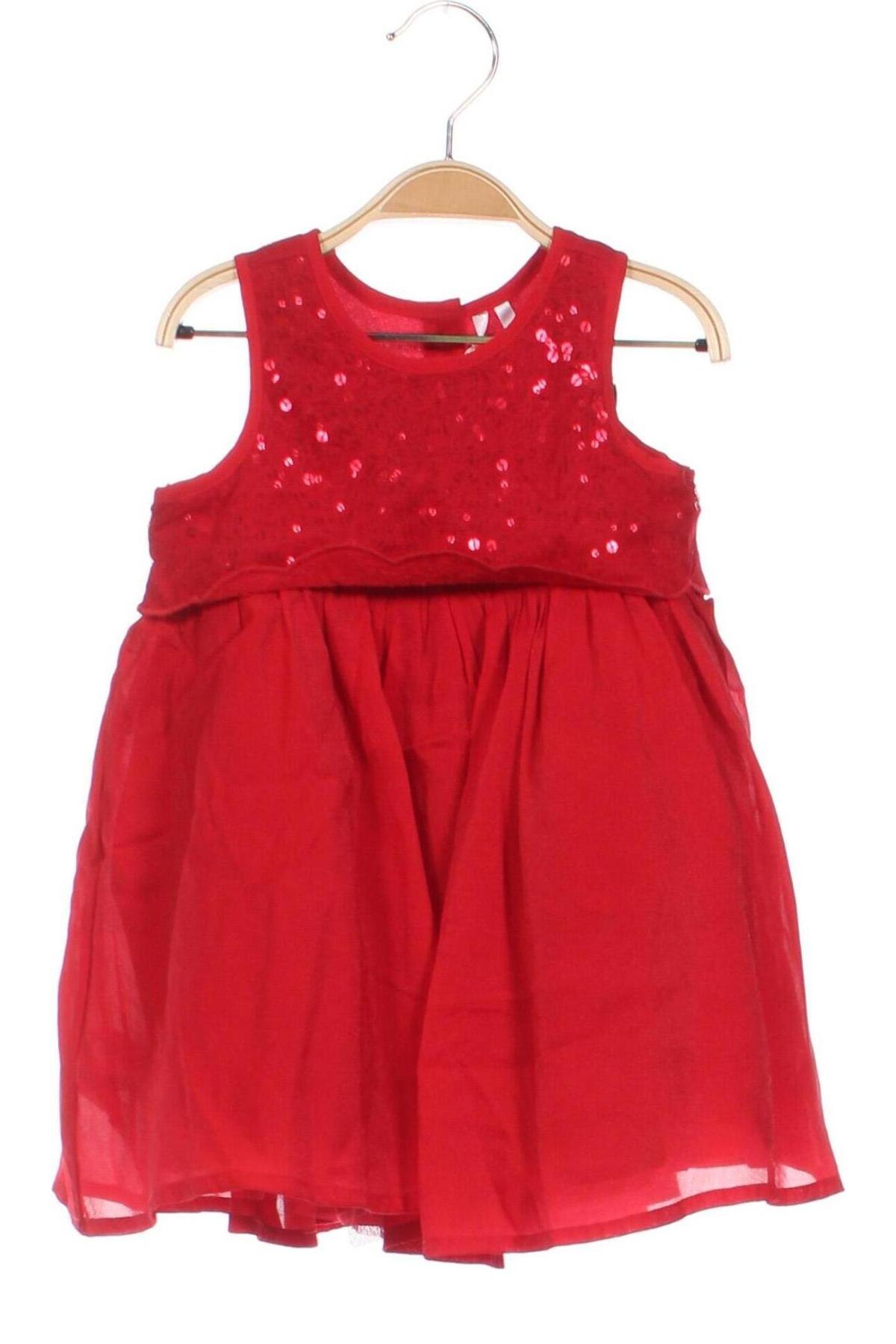 Παιδικό φόρεμα Orchestra, Μέγεθος 12-18m/ 80-86 εκ., Χρώμα Κόκκινο, Τιμή 30,41 €