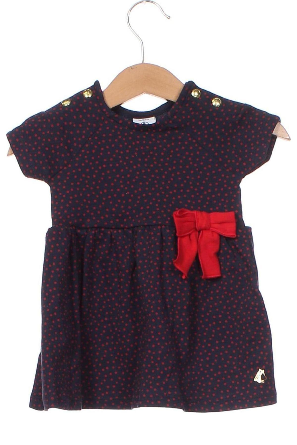 Kinderkleid Petit Bateau, Größe 2-3m/ 56-62 cm, Farbe Mehrfarbig, Preis 14,68 €