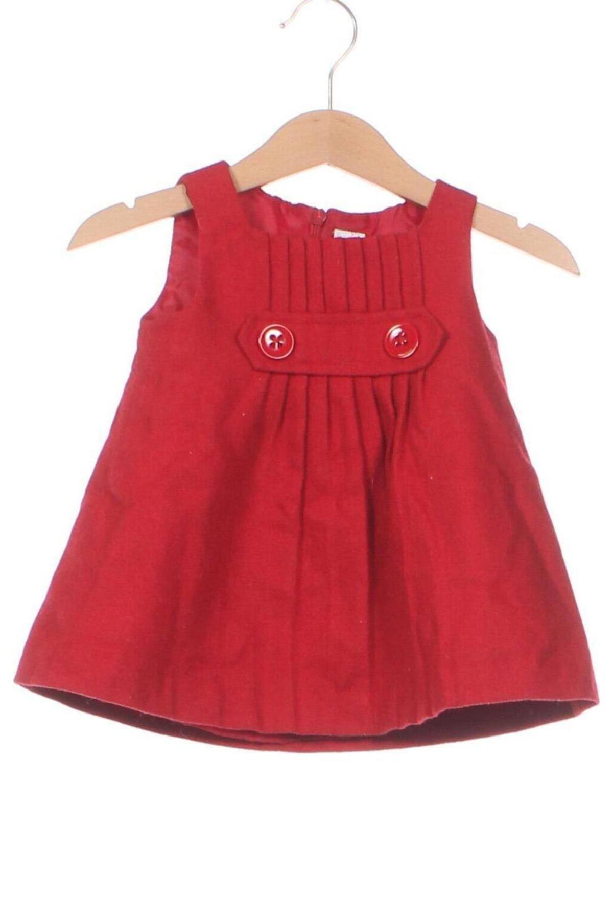 Kinderkleid Zara, Größe 3-6m/ 62-68 cm, Farbe Rot, Preis 5,12 €