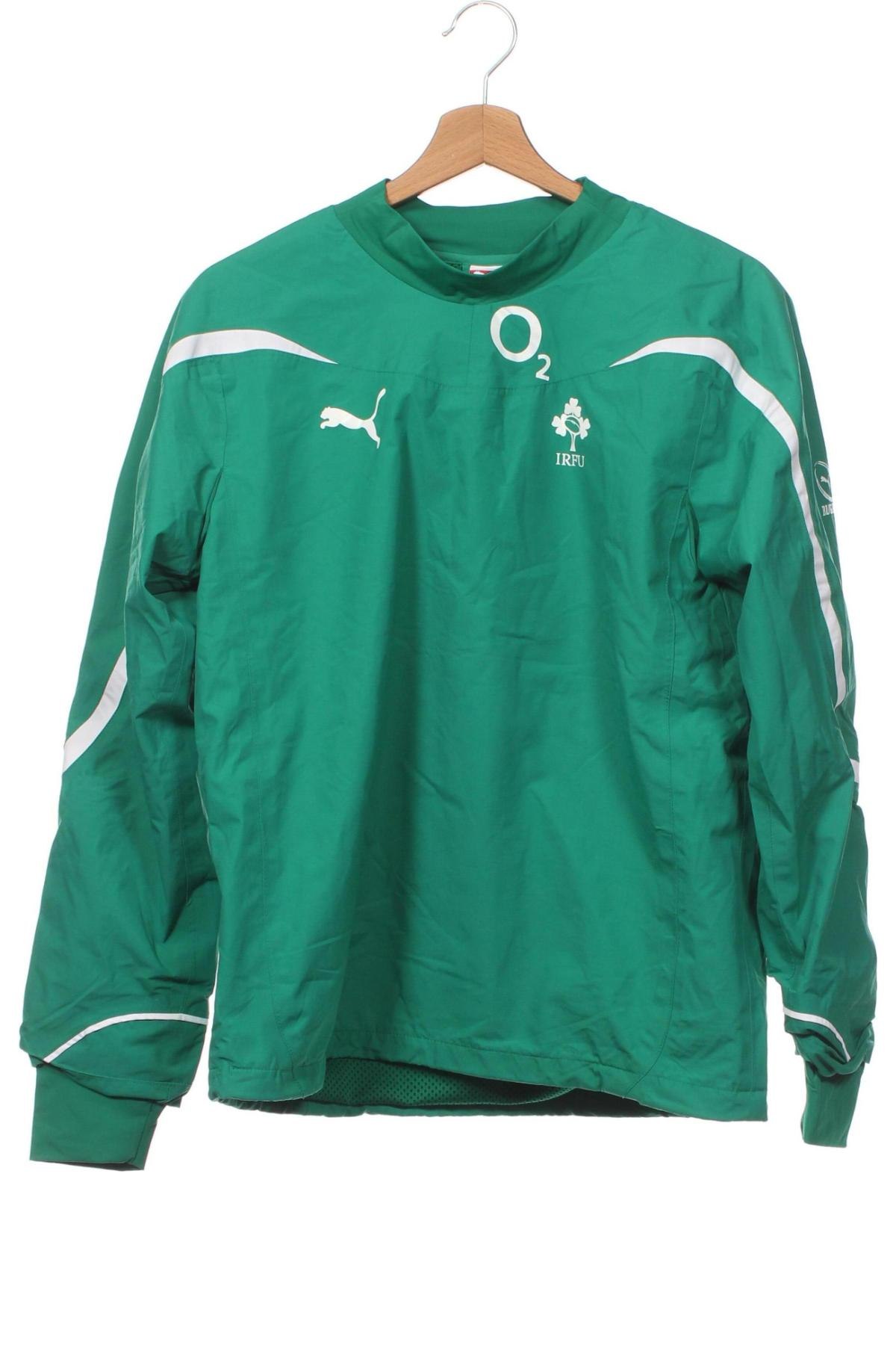 Παιδική μπλούζα αθλητική PUMA, Μέγεθος 13-14y/ 164-168 εκ., Χρώμα Πράσινο, Τιμή 11,53 €