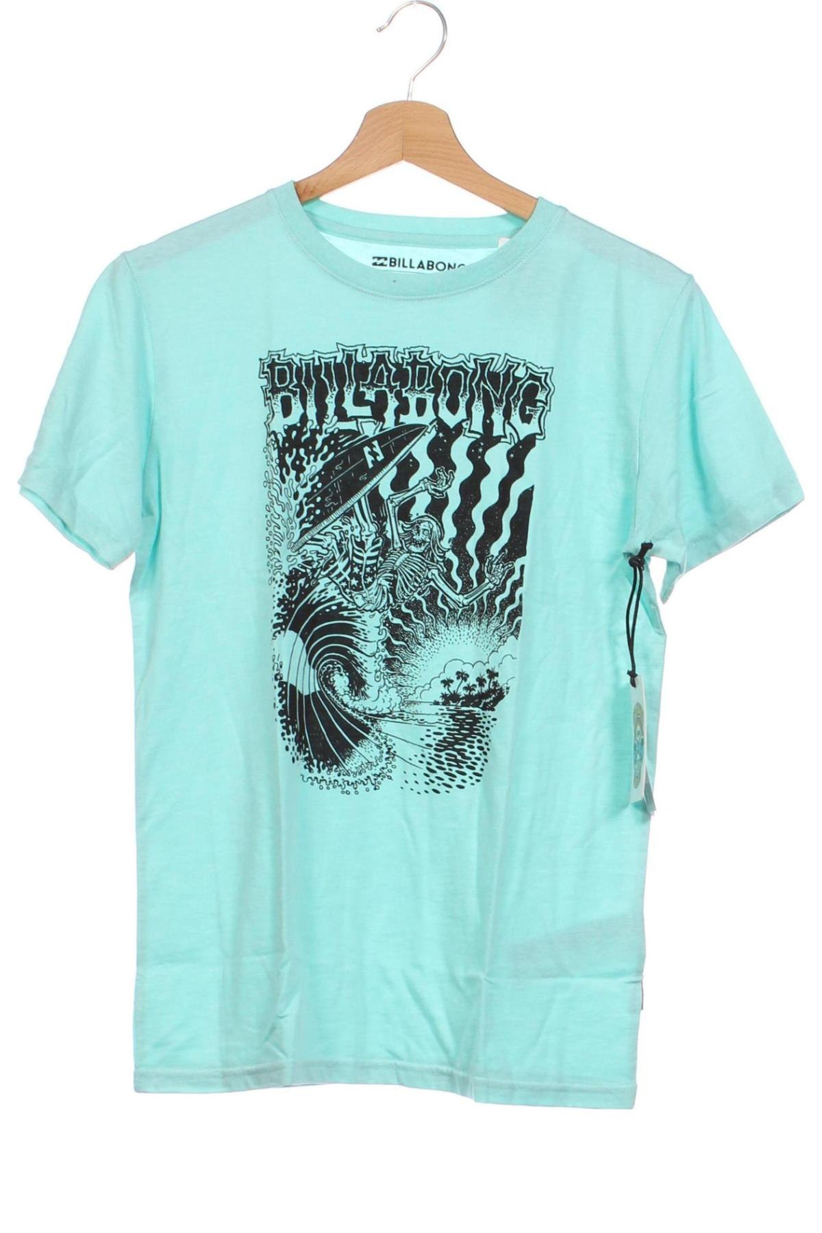 Kinder T-Shirt Billabong, Größe 13-14y/ 164-168 cm, Farbe Grün, Preis 16,49 €