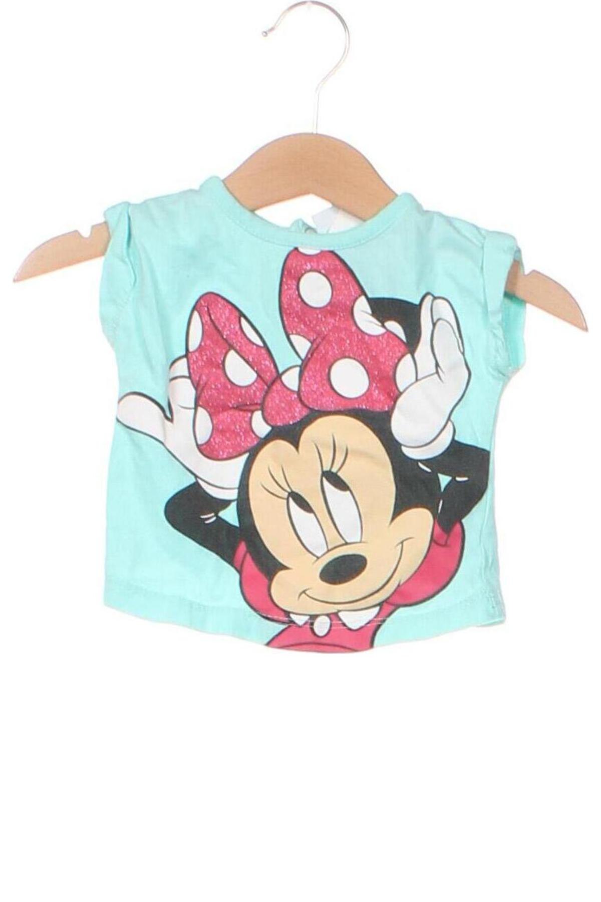 Tricou pentru copii Disney, Mărime 3-6m/ 62-68 cm, Culoare Albastru, Preț 40,82 Lei