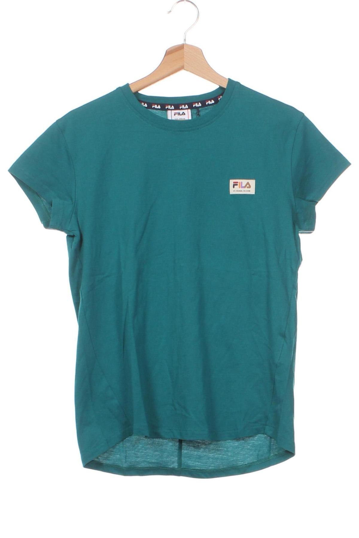 Детска тениска FILA, Размер 12-13y/ 158-164 см, Цвят Зелен, Цена 39,00 лв.